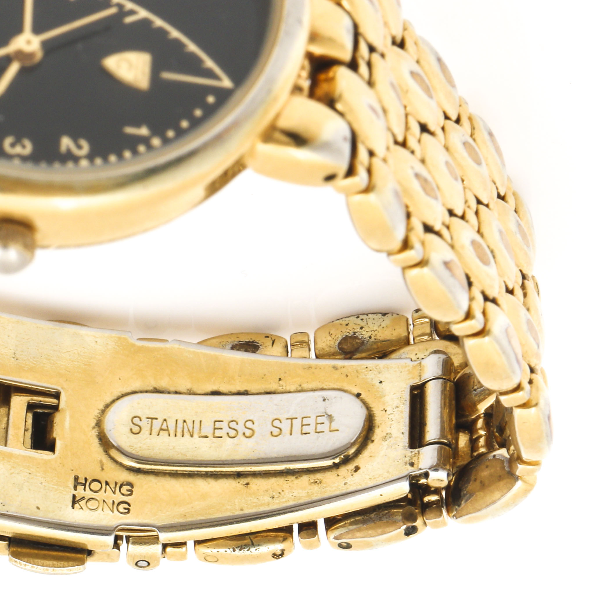 Croton "Credit Suisse" Analog Wristwatch Containing One Gram Pure Gold