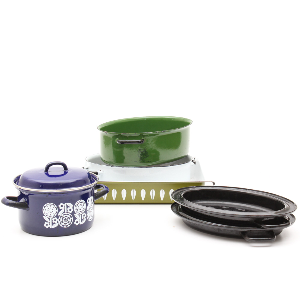 Vintage Enamel Cookware EBTH