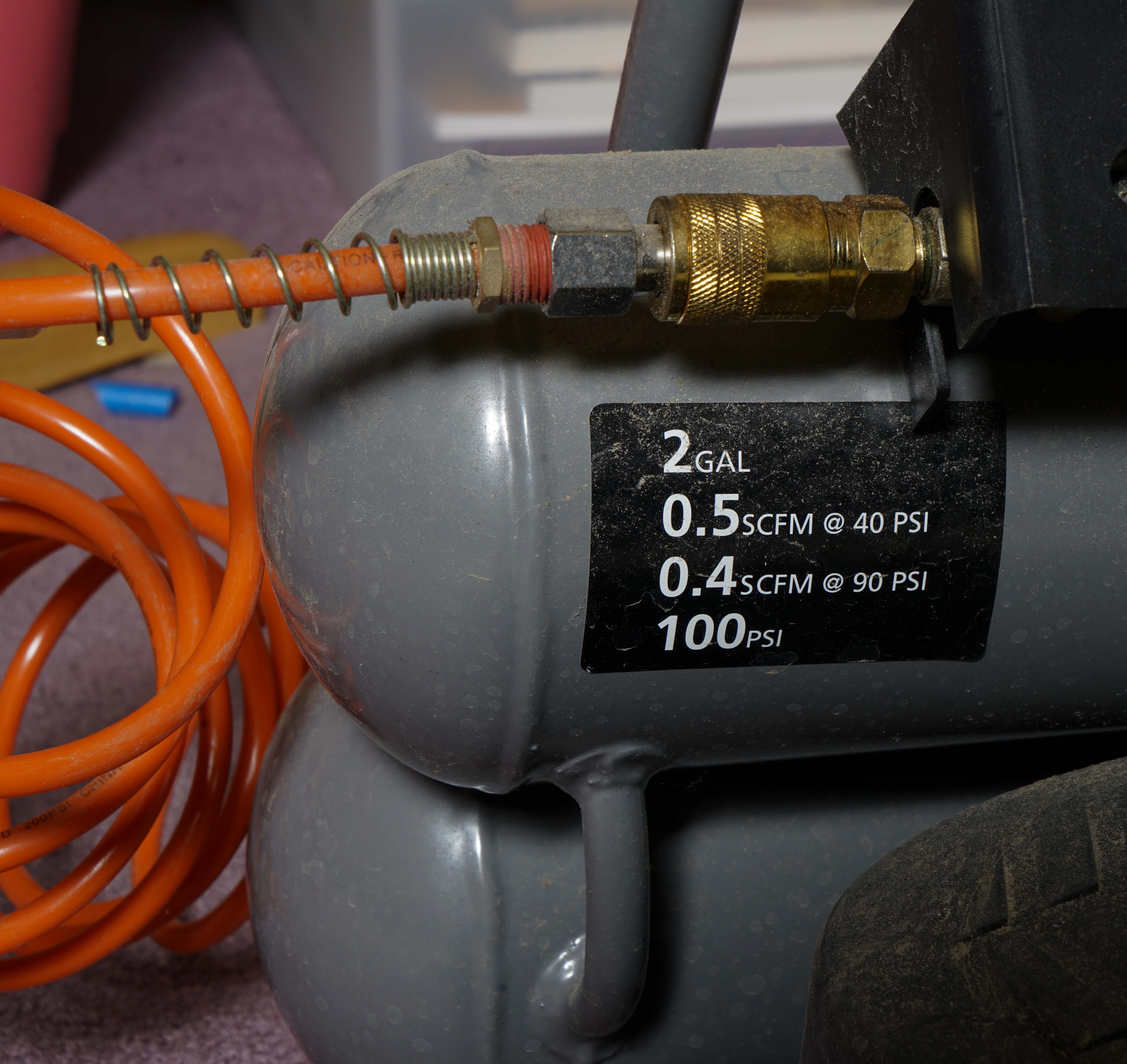 HDX 2Gallon Air Compressor EBTH