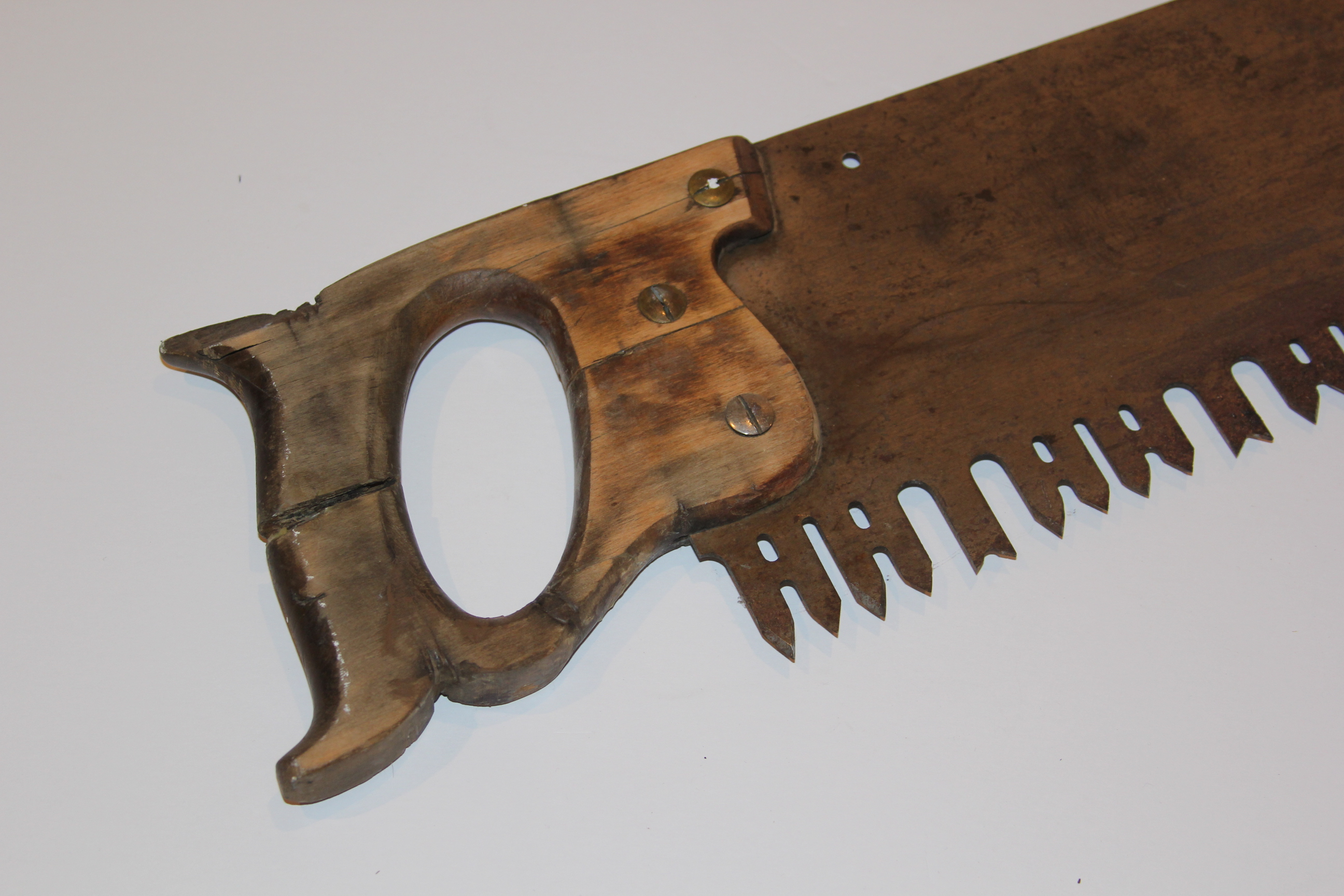 Vintage Disston & Sons OneMan Crosscut Saw EBTH