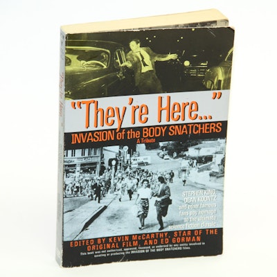 Signed "They're Here... Invasion of Body Snatchers: A Tribute" by Kevin McCarthy Signed "They're Here... Invasion of Body Snatchers: A Tribute" by Kevin McCarthy