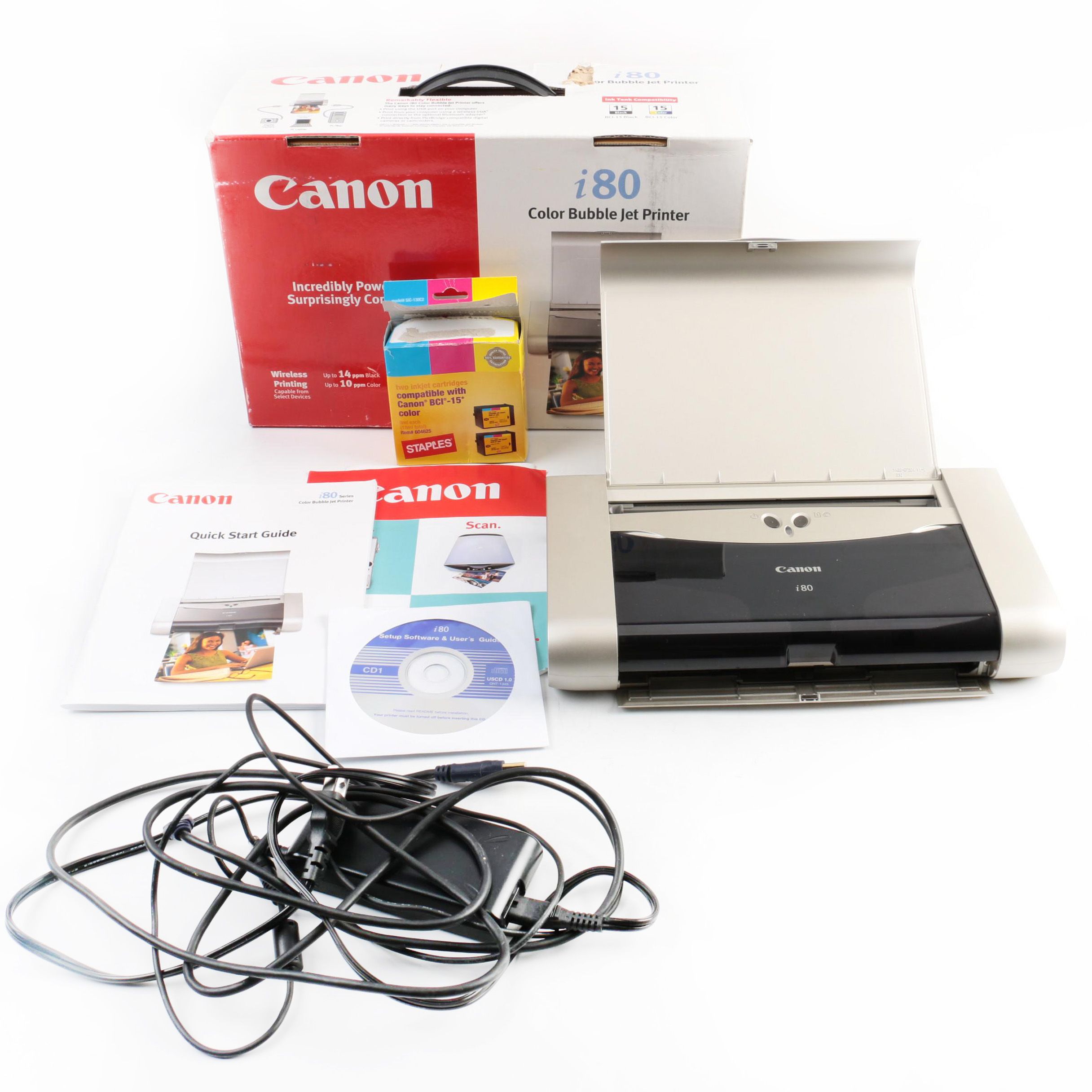 canon bubble jet i80