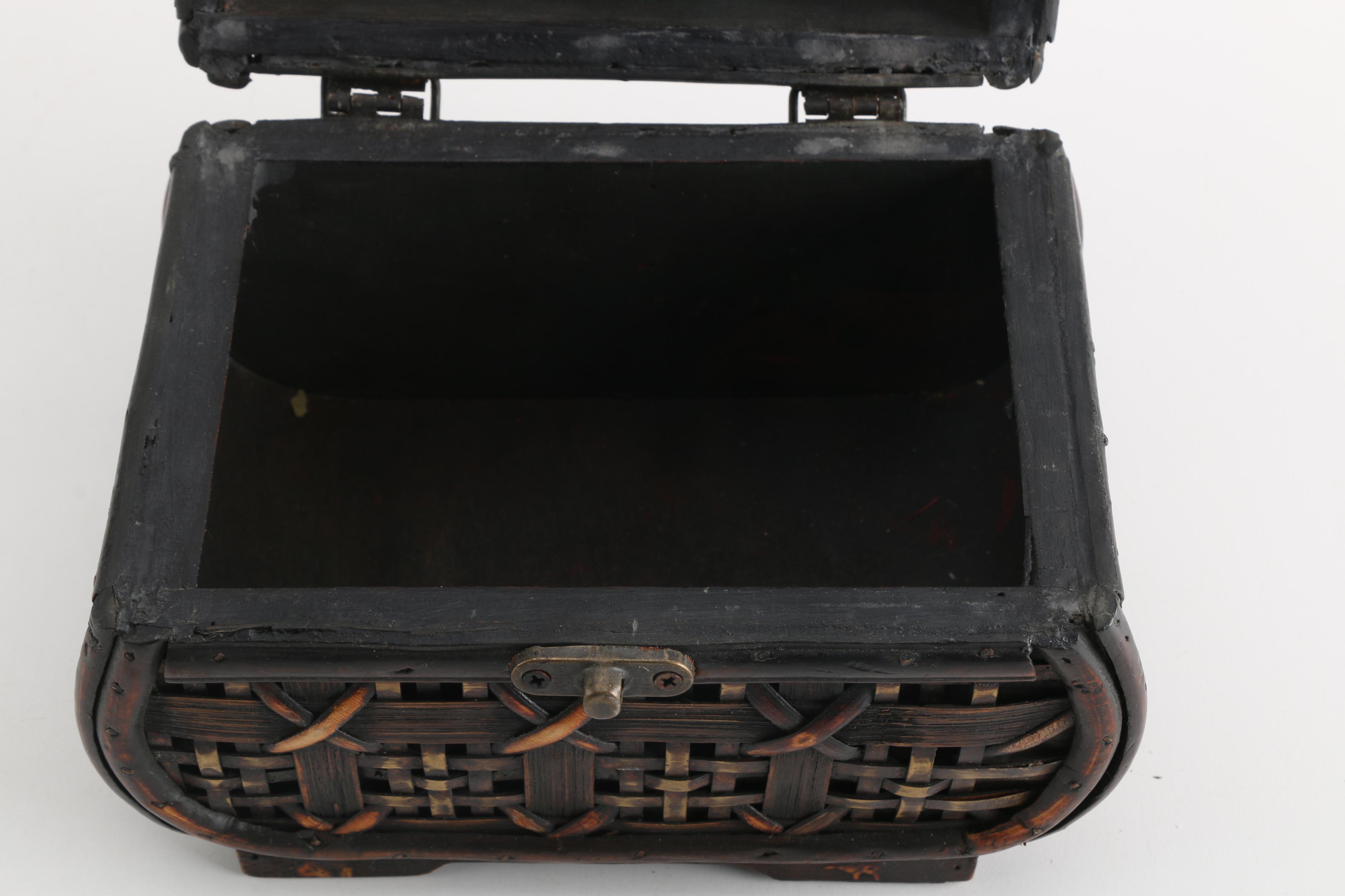 Four Decorative Hinged Boxes EBTH