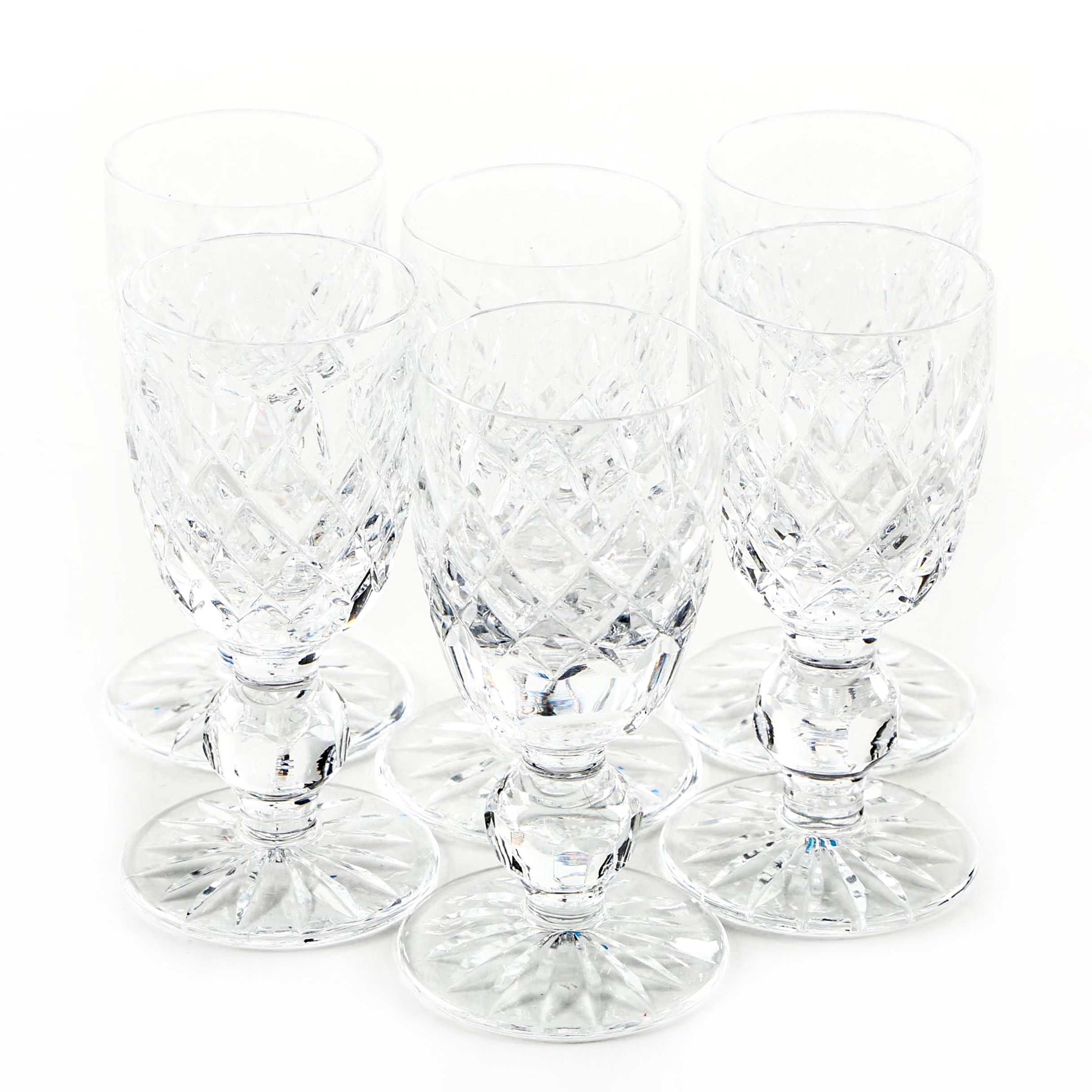 Waterford Crystal "Boyne" Cordials EBTH