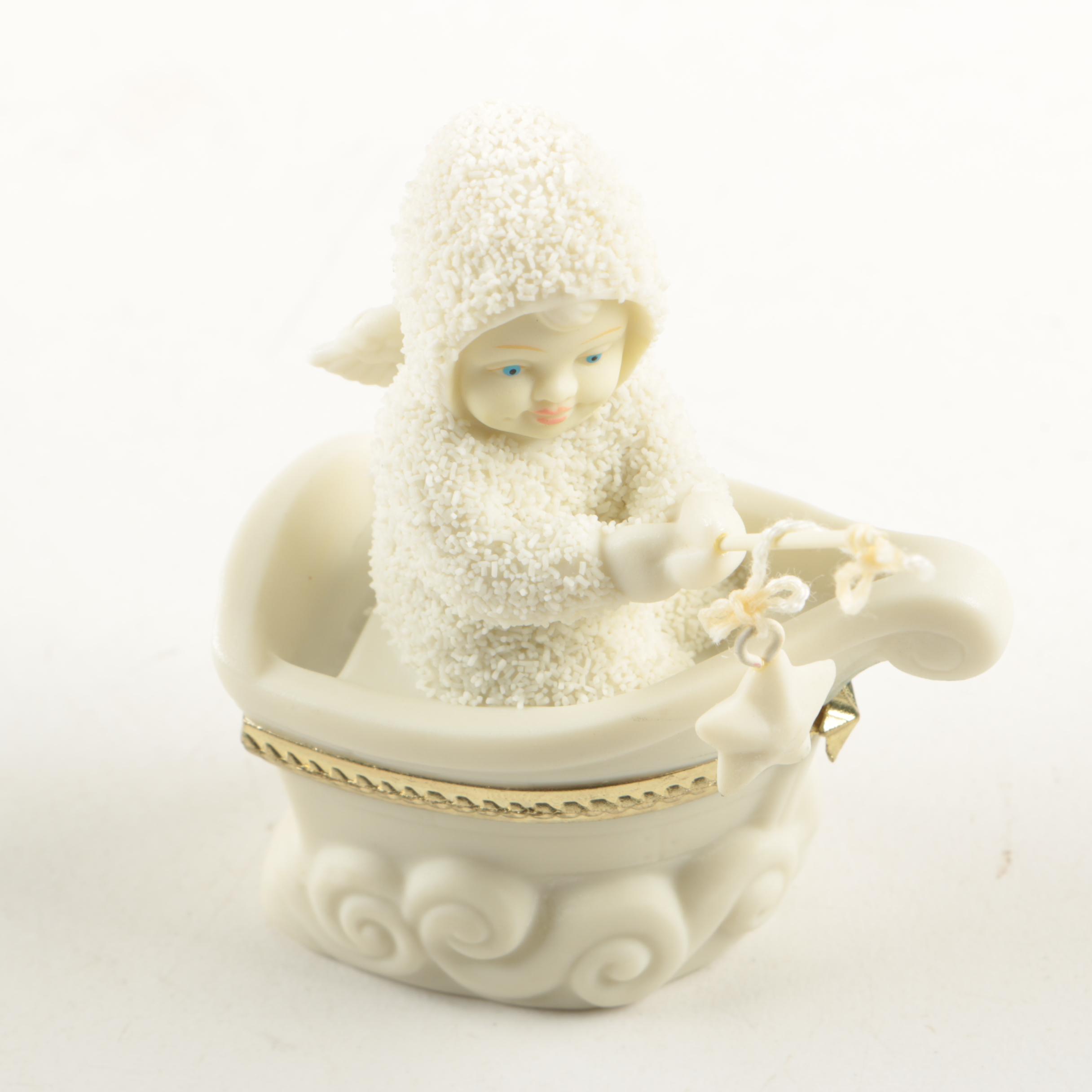 Snowbabies Porcelain Ornaments and Figurines Including "Barbie" EBTH