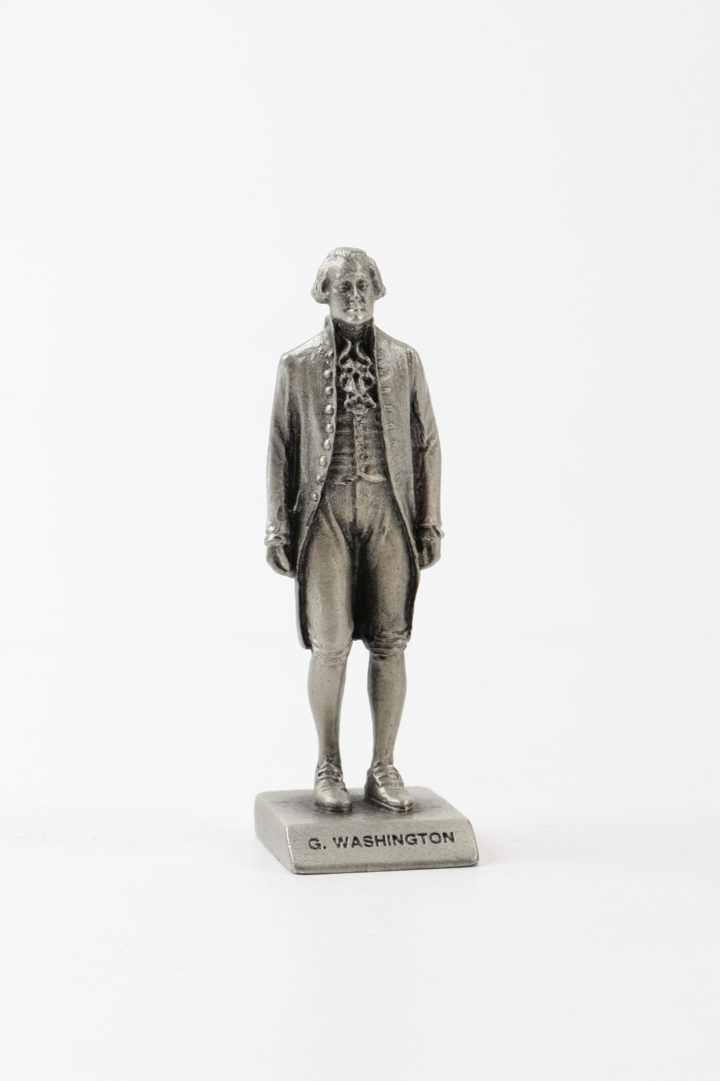 Presidential Sculpture Collection Pewter President Figurines EBTH