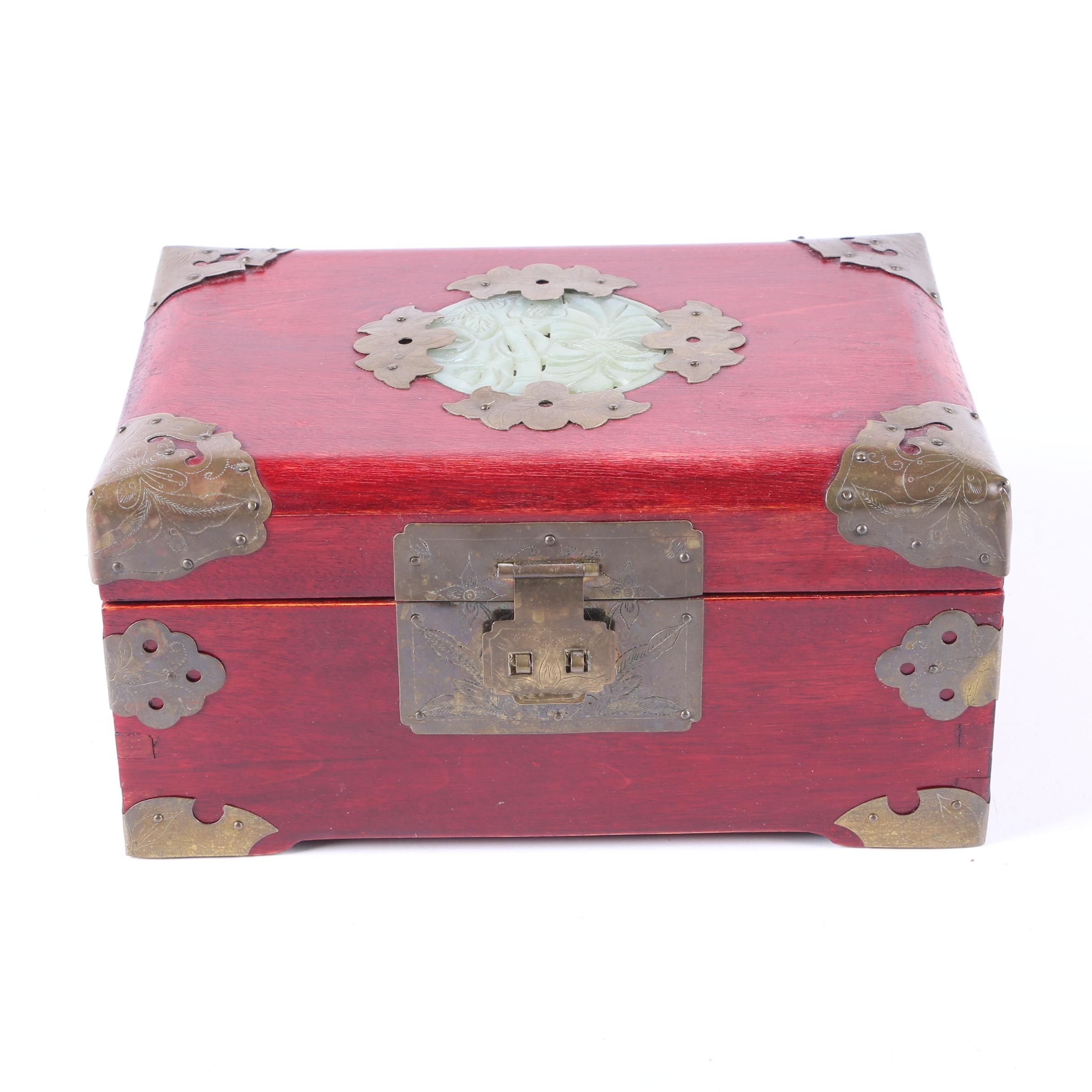 Asian Style Jewelry Box EBTH