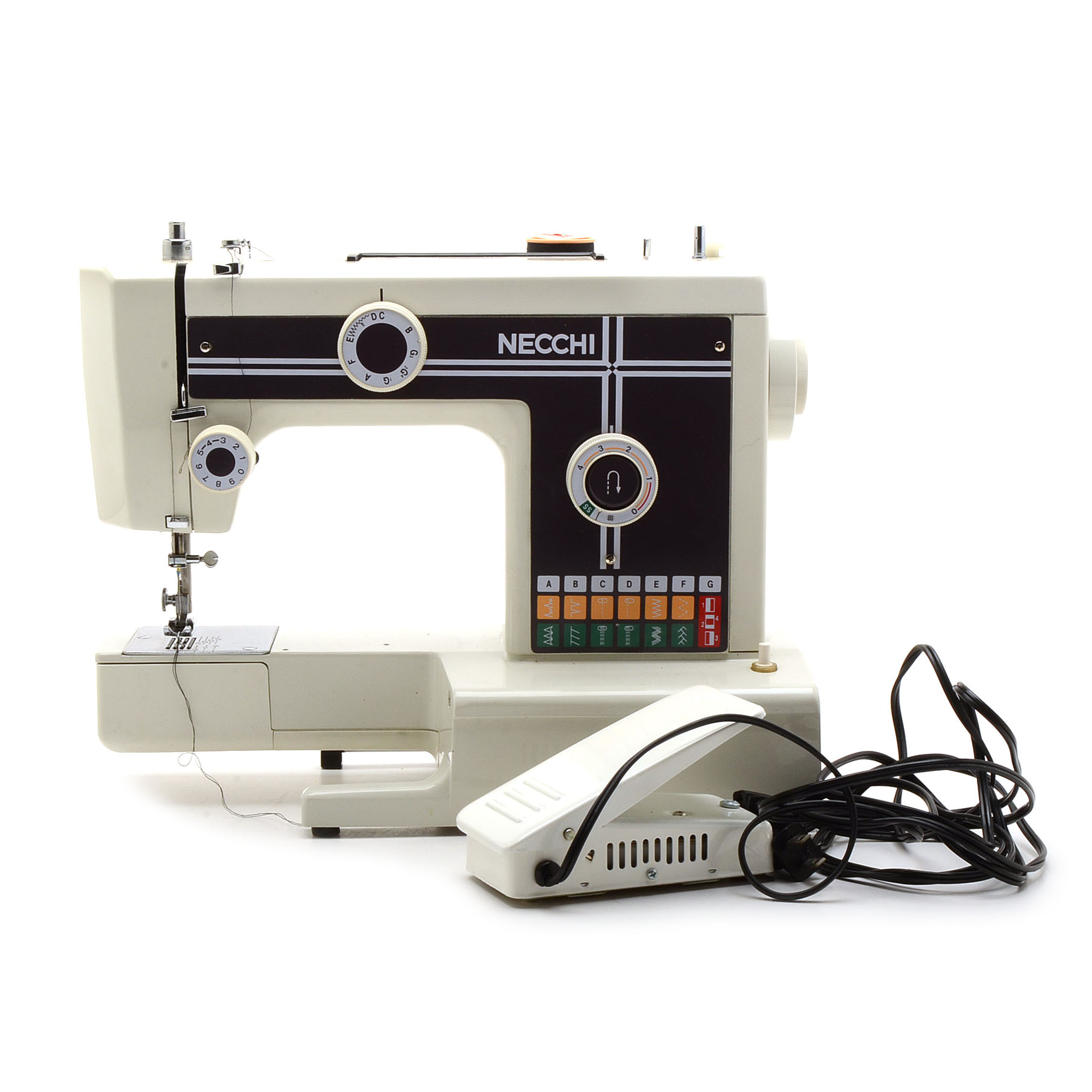Necchi Portable Sewing Machine and Case EBTH