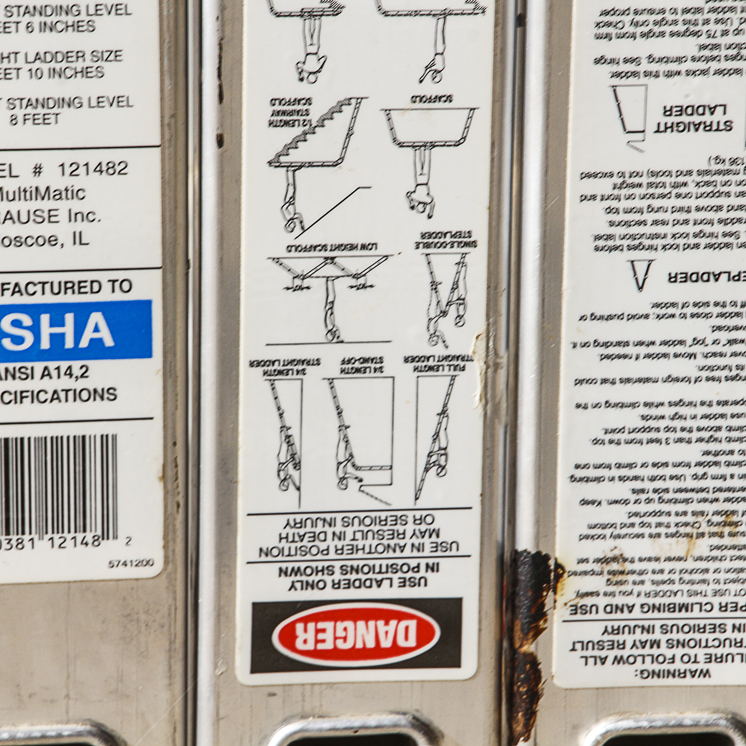 Krause 12' Extension Ladder EBTH