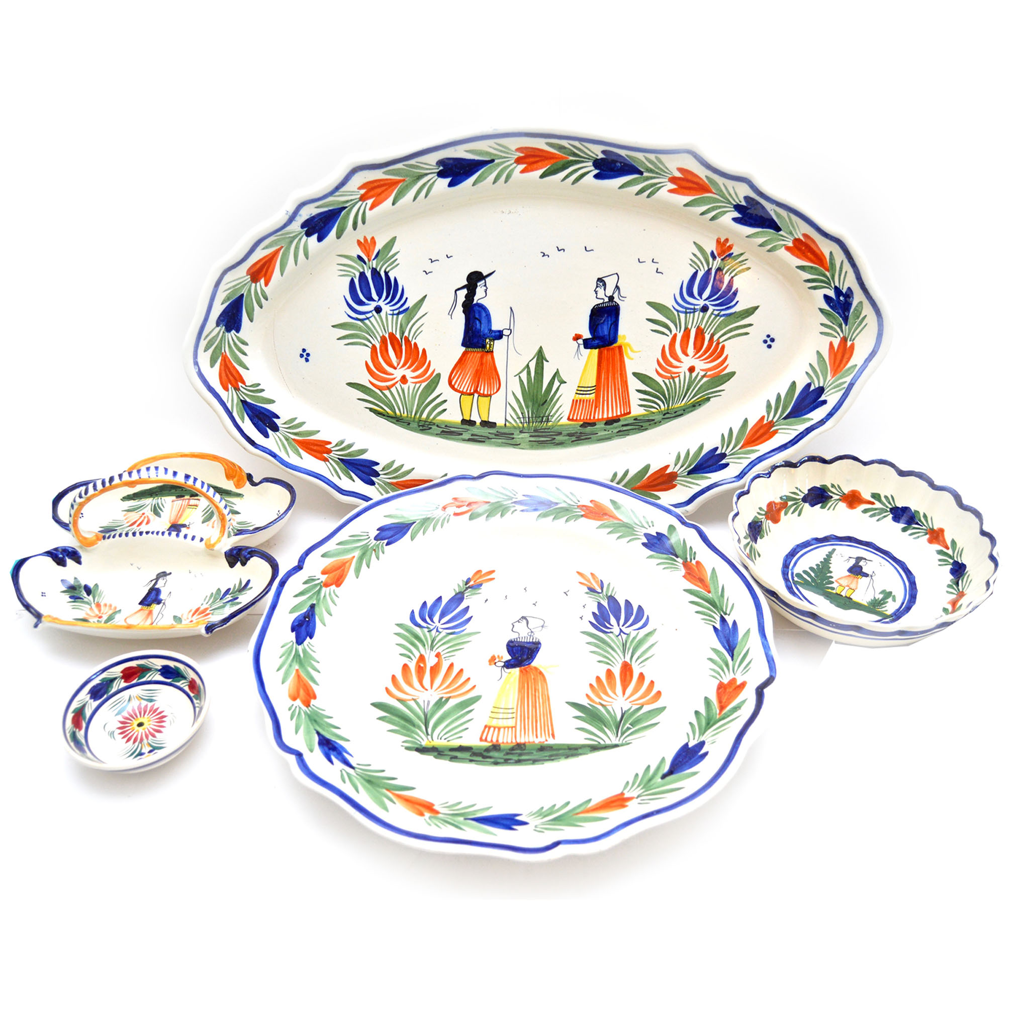 Quimper French Pottery EBTH