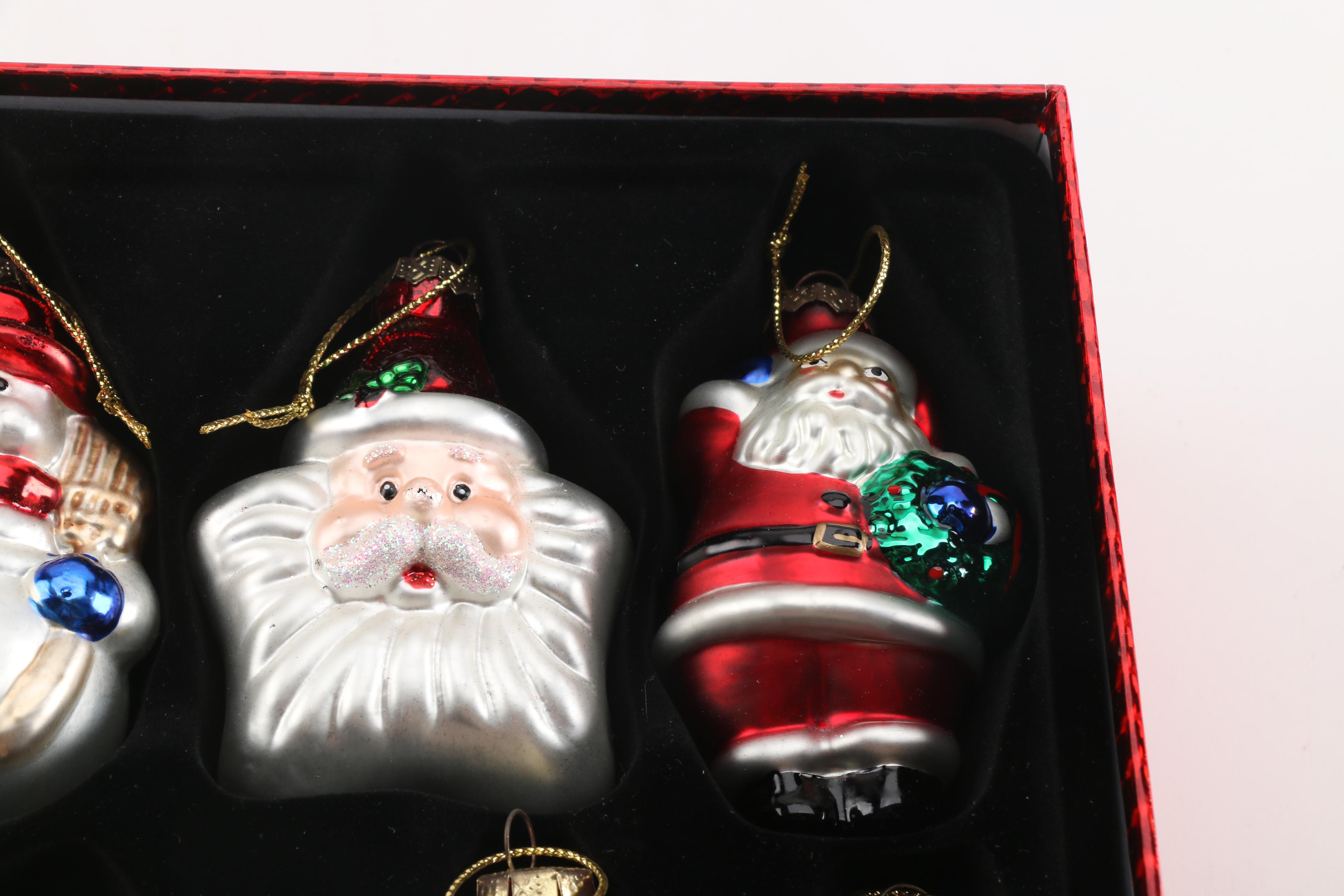 Christmas Decorations Including Shiny Brite Glass Ornaments | EBTH