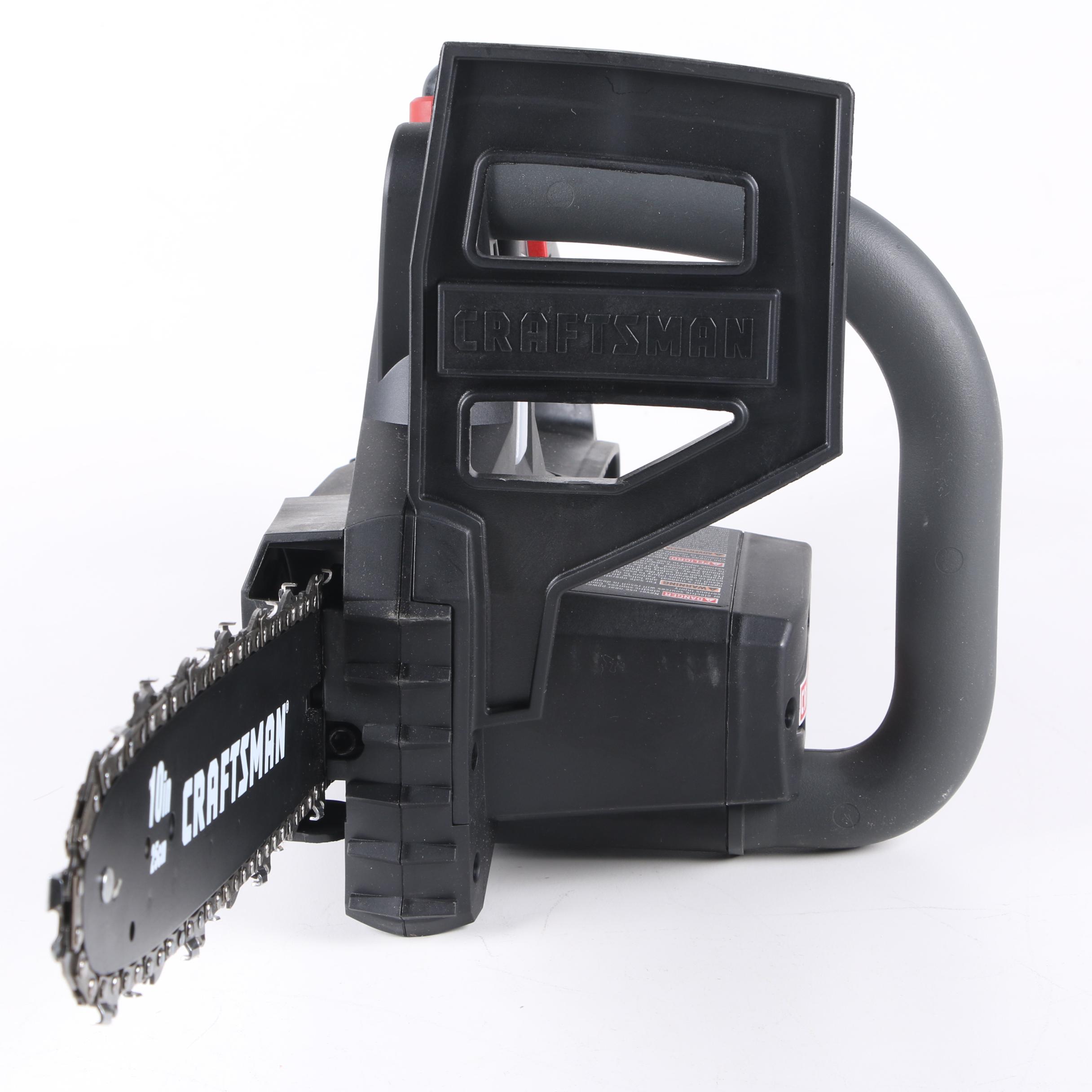 Craftsman 10" Cordless Chain Saw Kit EBTH