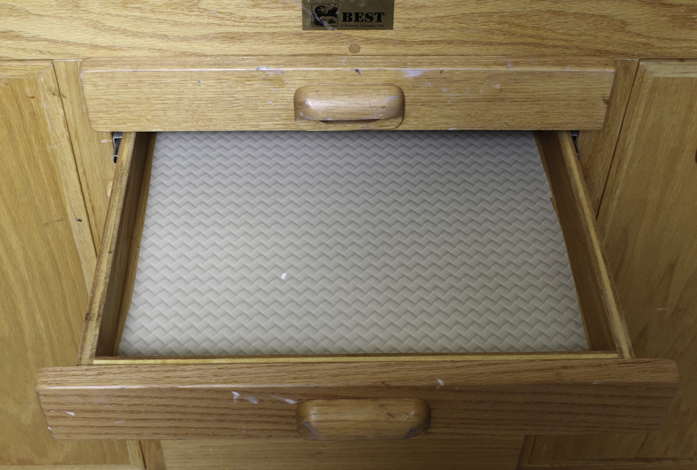 Oak Artist Work Table by Best and Mabef Stool EBTH