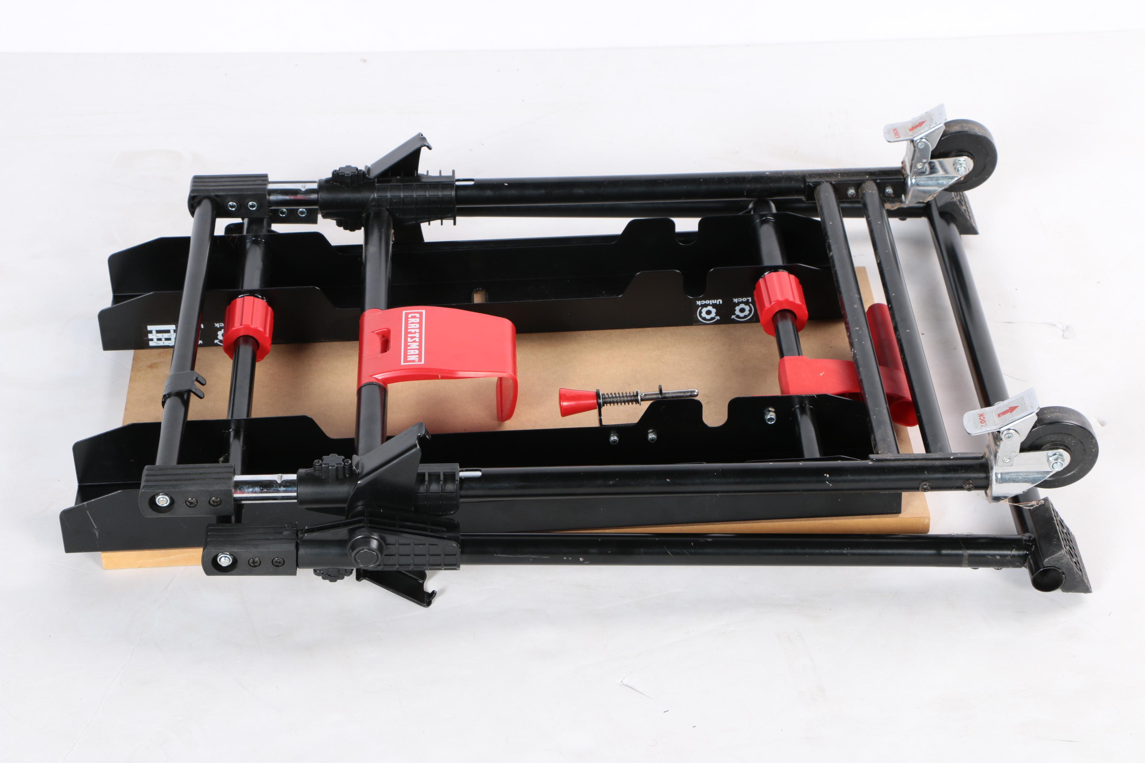 Craftsman Folding Work Table EBTH