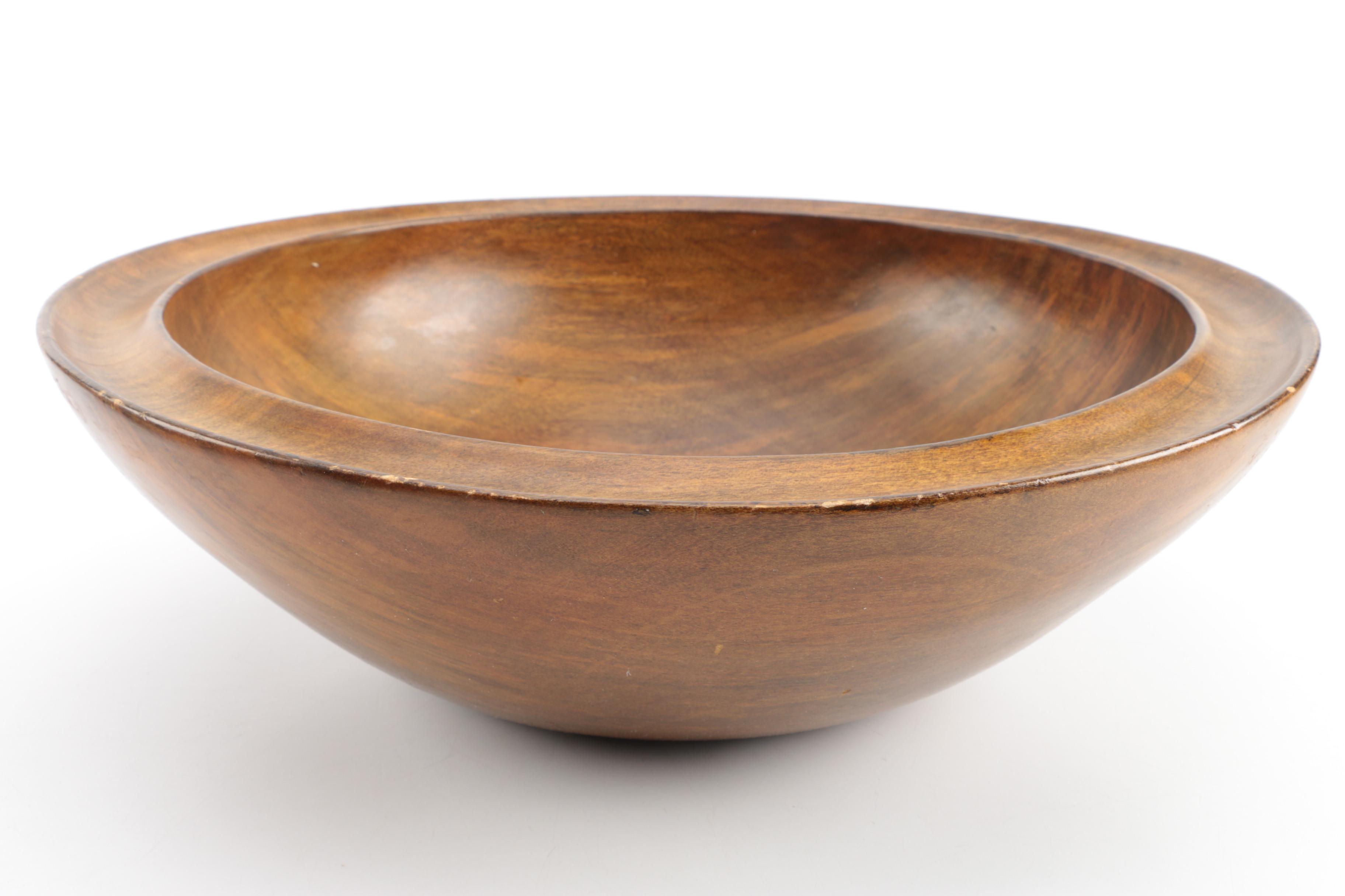 David Auld Handcrafted Wooden Bowl EBTH