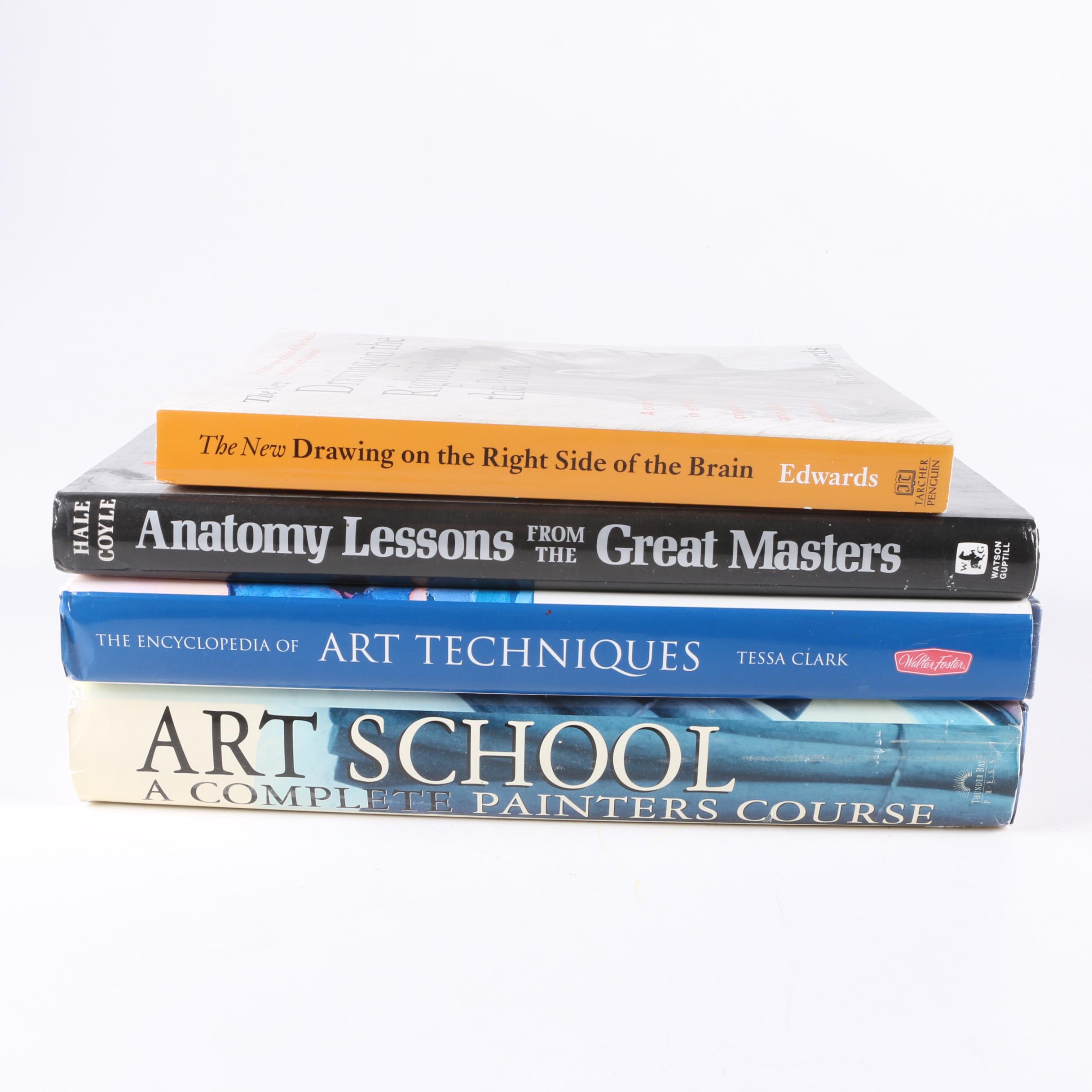 Assorted Books on Art Techniques EBTH