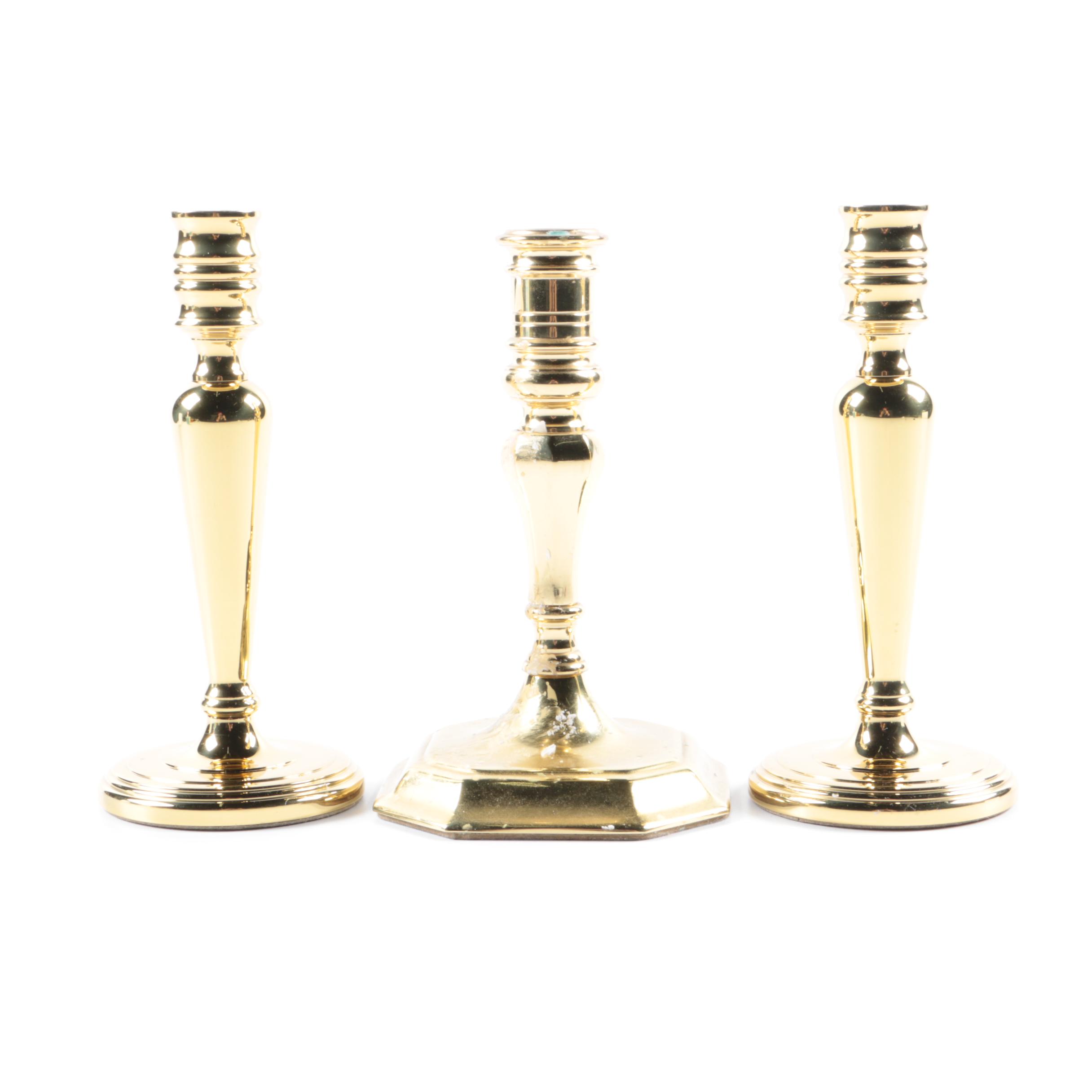 Baldwin Brass Candlesticks EBTH