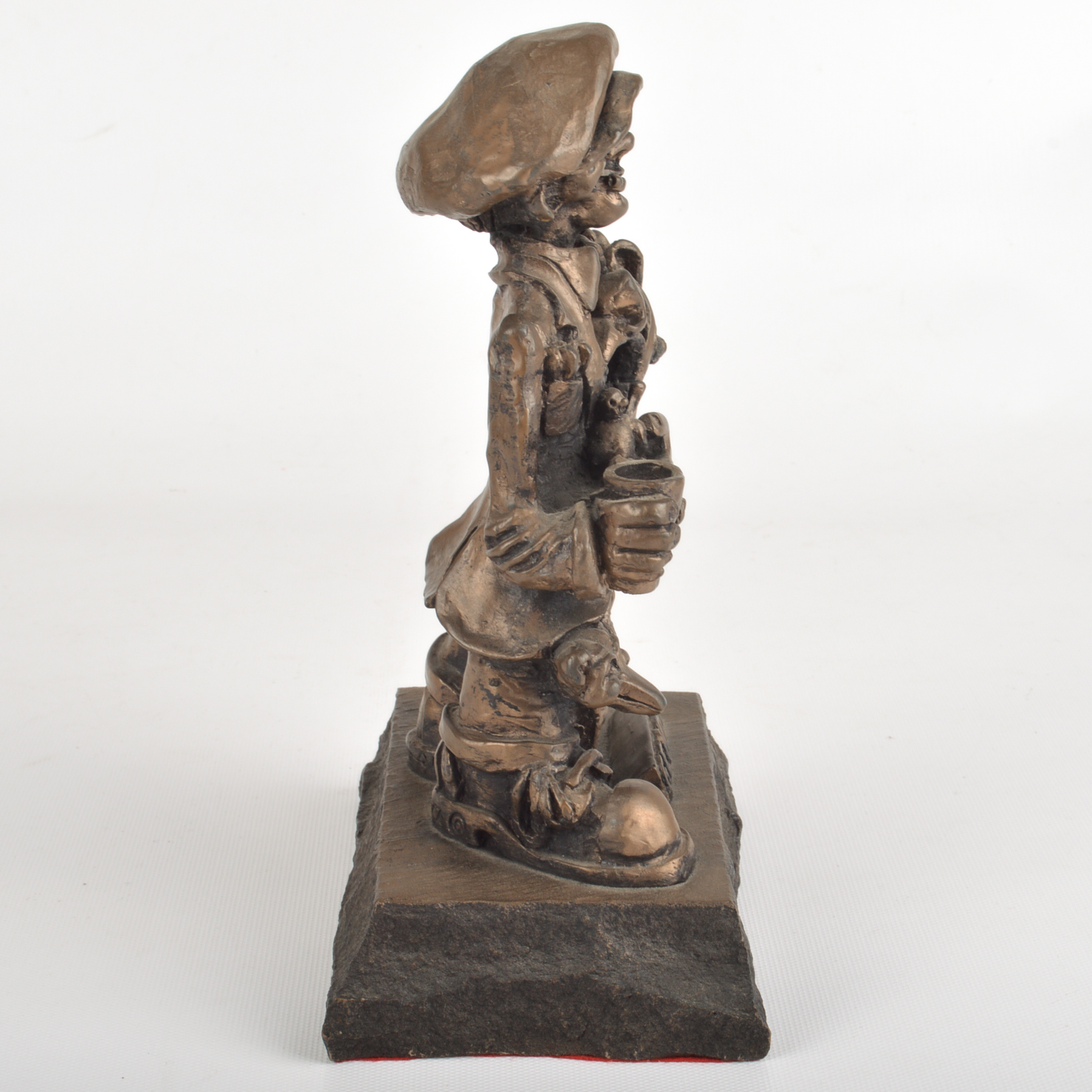 Robert Olley 1977 Cast Bronze "Geordie" Sculpture EBTH