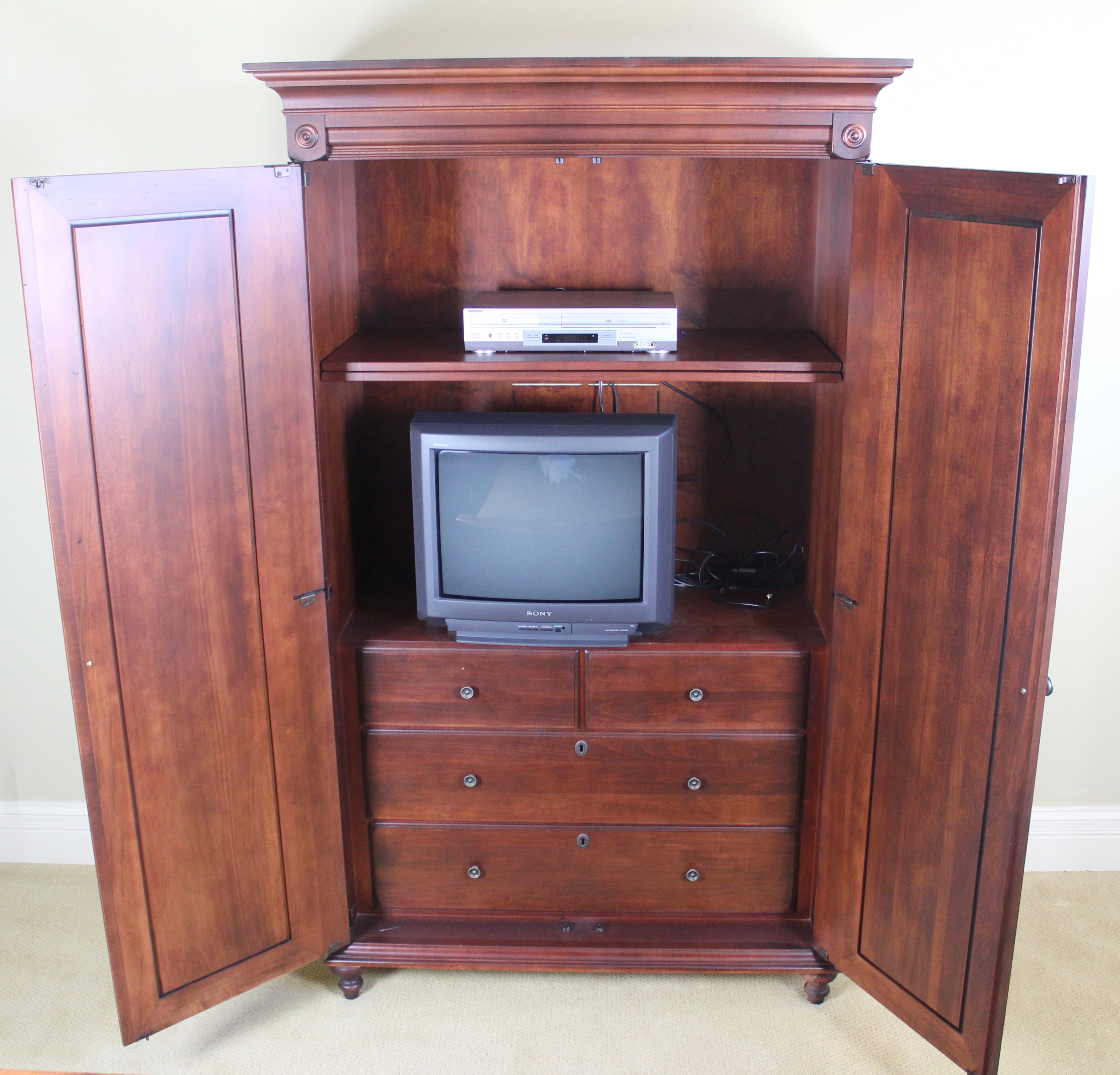 Durham Furniture "Savile Row" Armoire EBTH