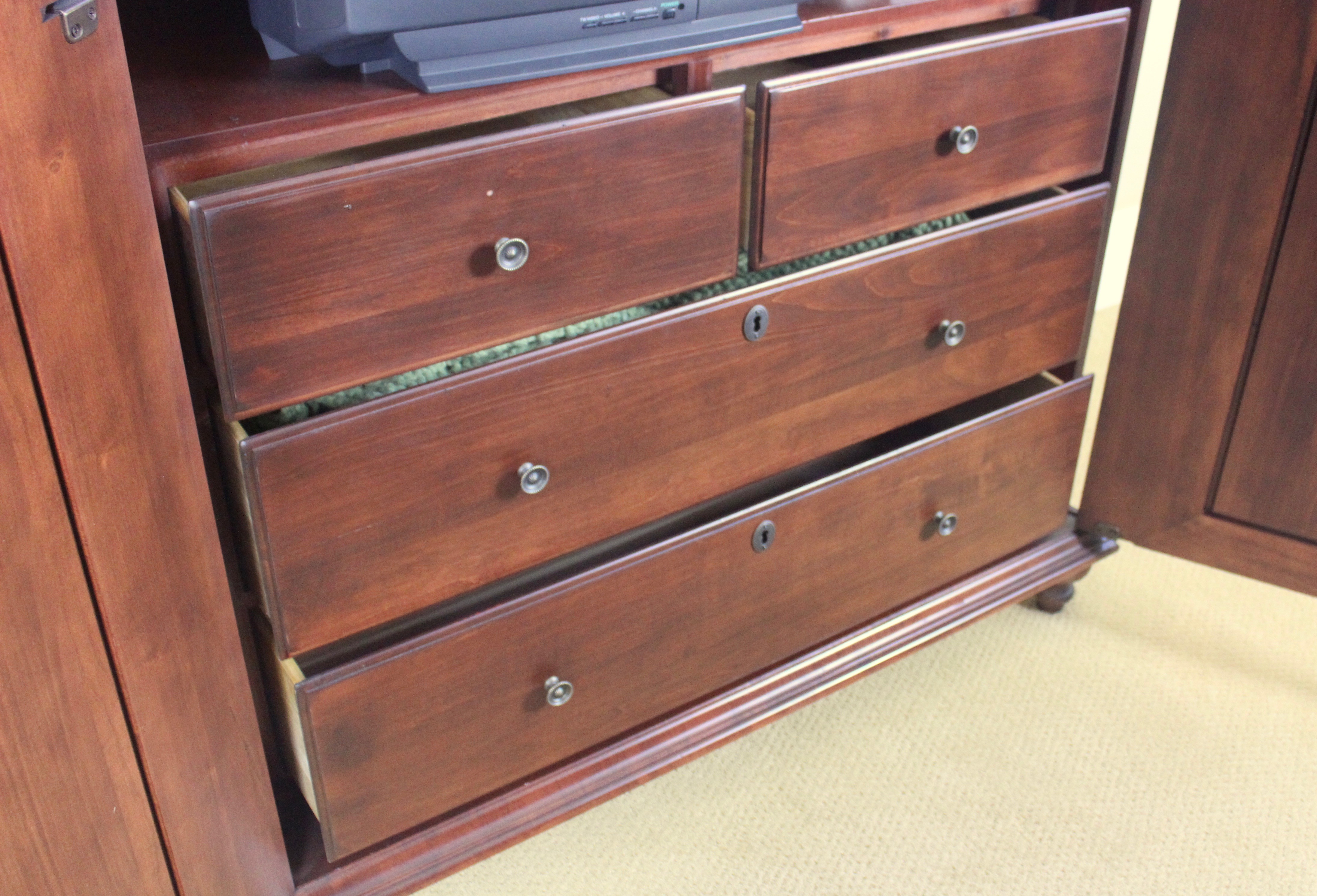 Durham Furniture "Savile Row" Armoire EBTH