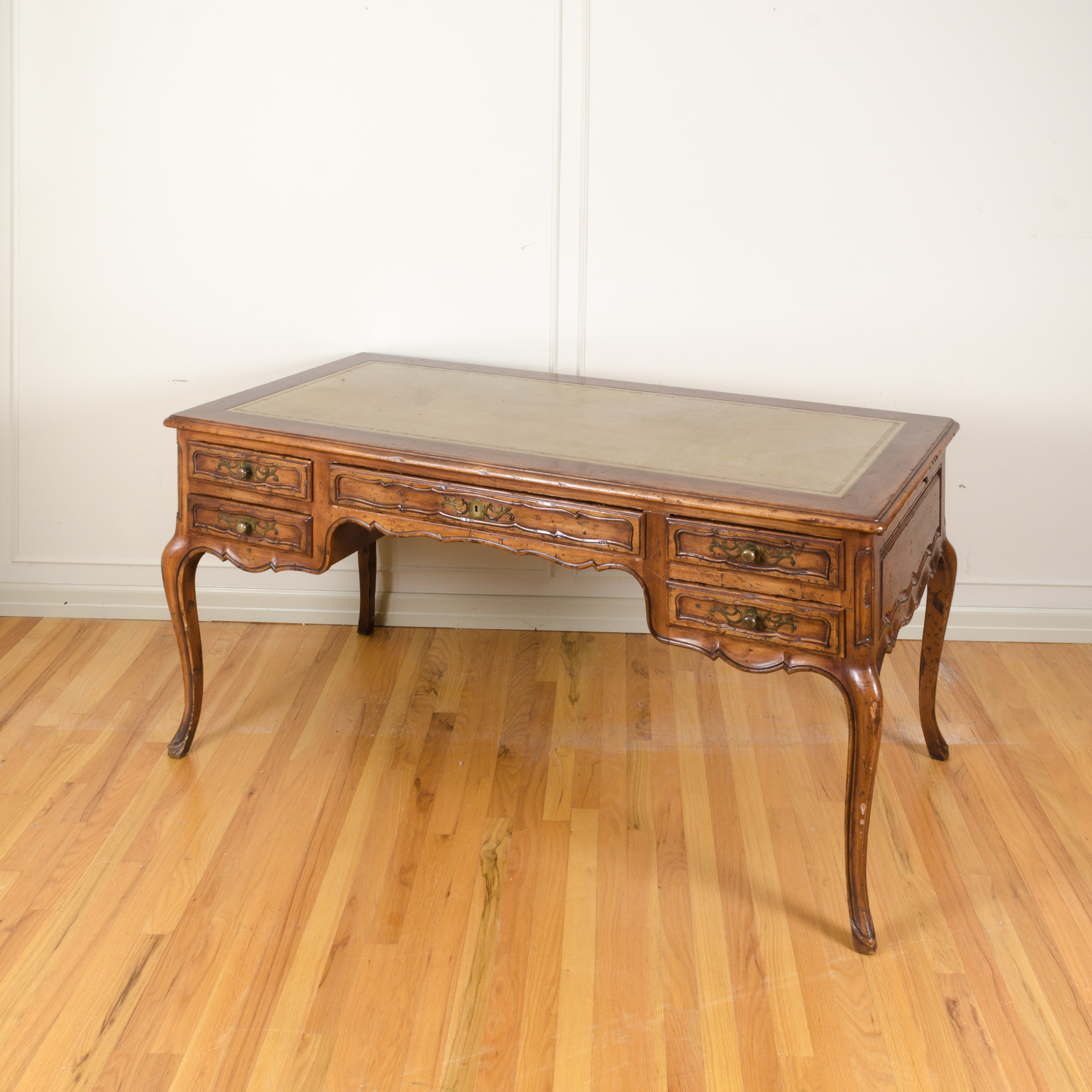 Vintage Louis Xv Style Double Sided Desk By John Widdicomb Ebth