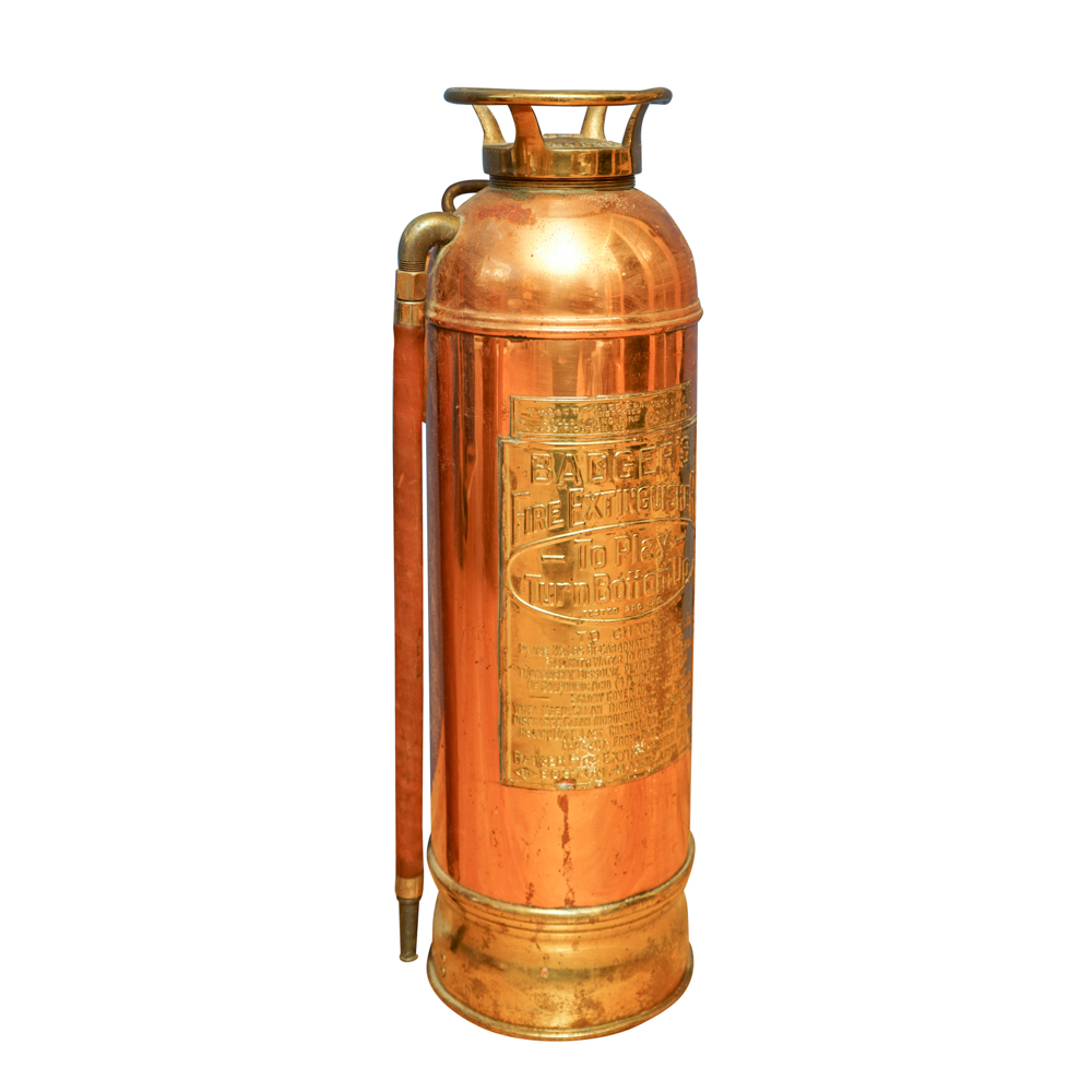 Antique Badger's Fire Extinguisher EBTH