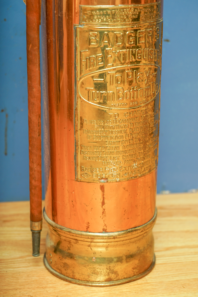 Antique Badger's Fire Extinguisher EBTH