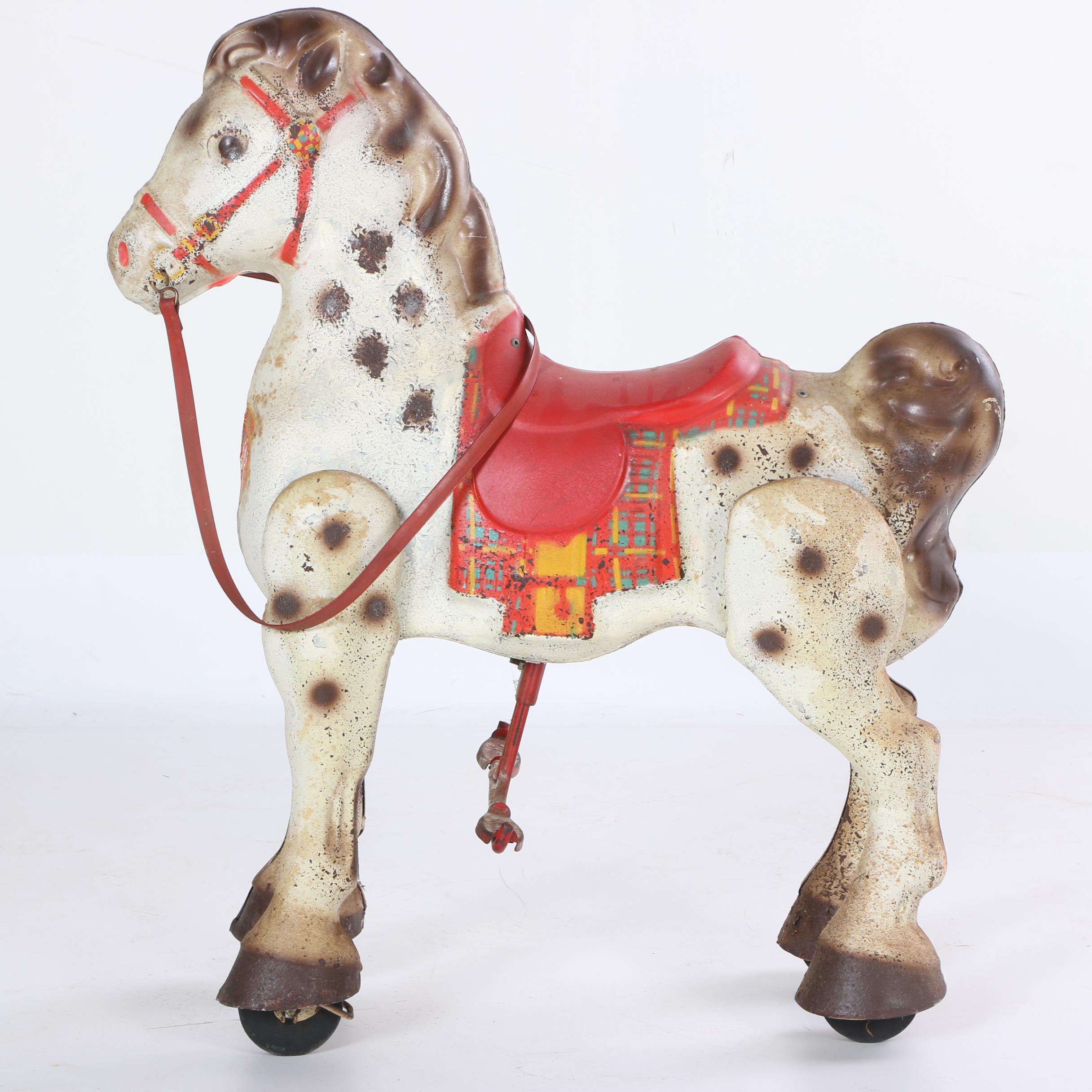 Mobo Metal Children's Riding Horse EBTH