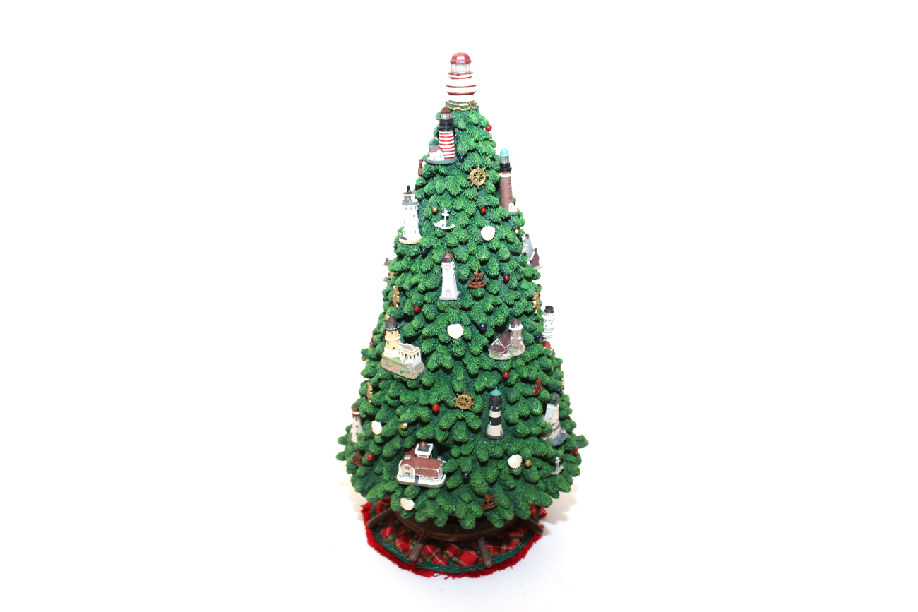 Danbury Mint Illuminated Lighthouse Christmas Tree EBTH