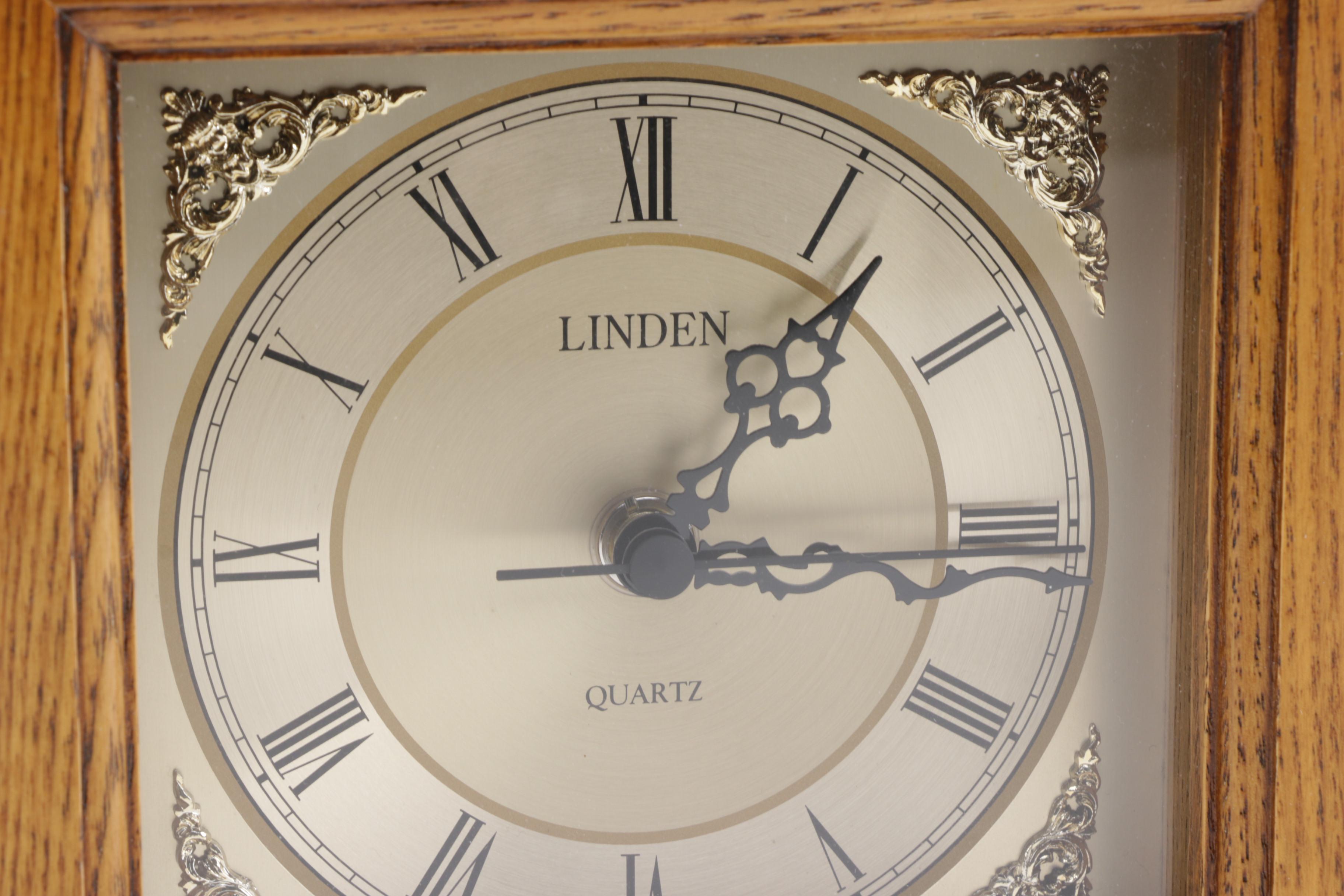 Linden Quartz Mantel Clock EBTH