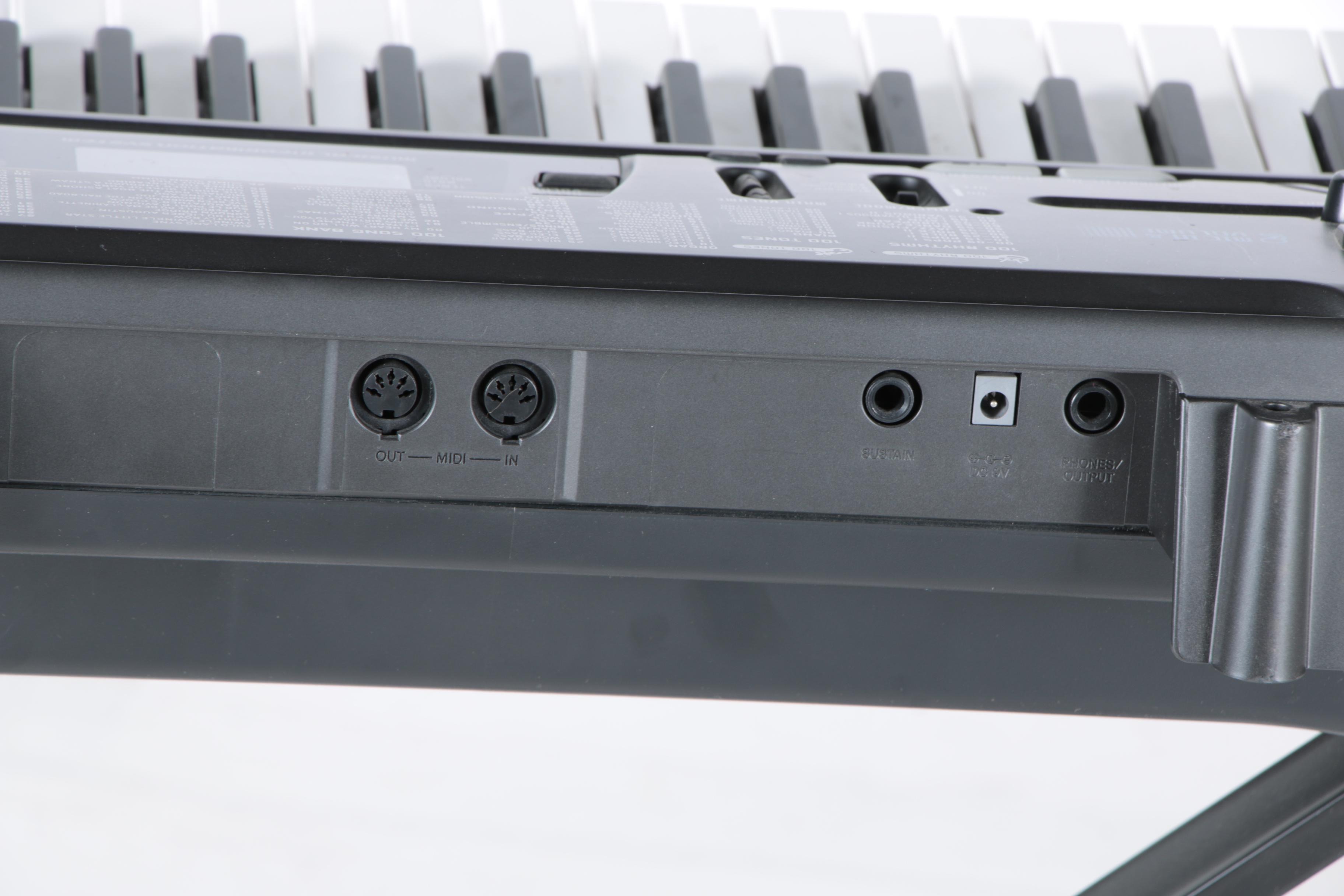 Casio Portable Electronic Keyboard and Stand EBTH