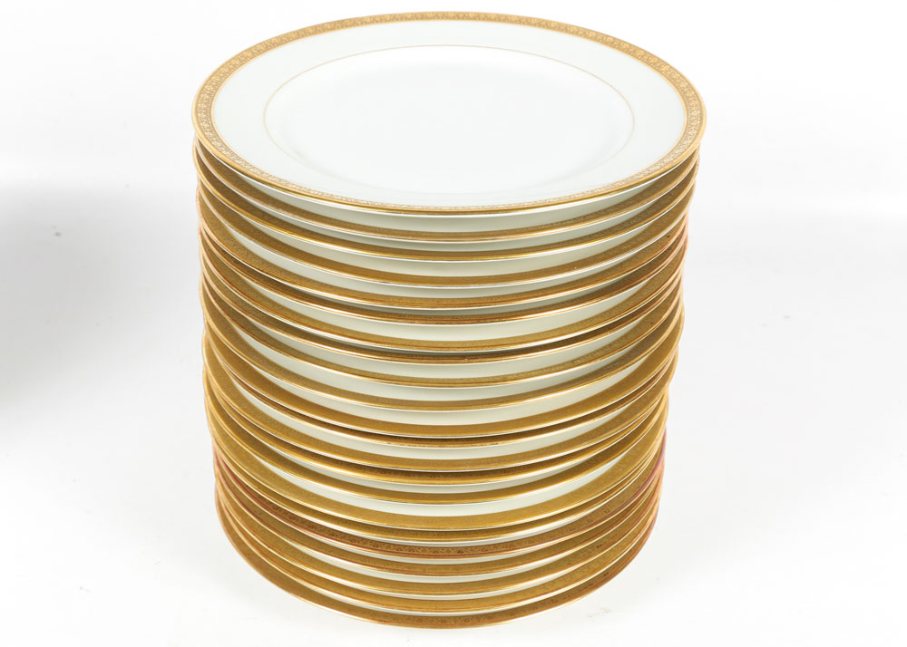 elite-works-limoges-porcelain-dinnerware-ebth