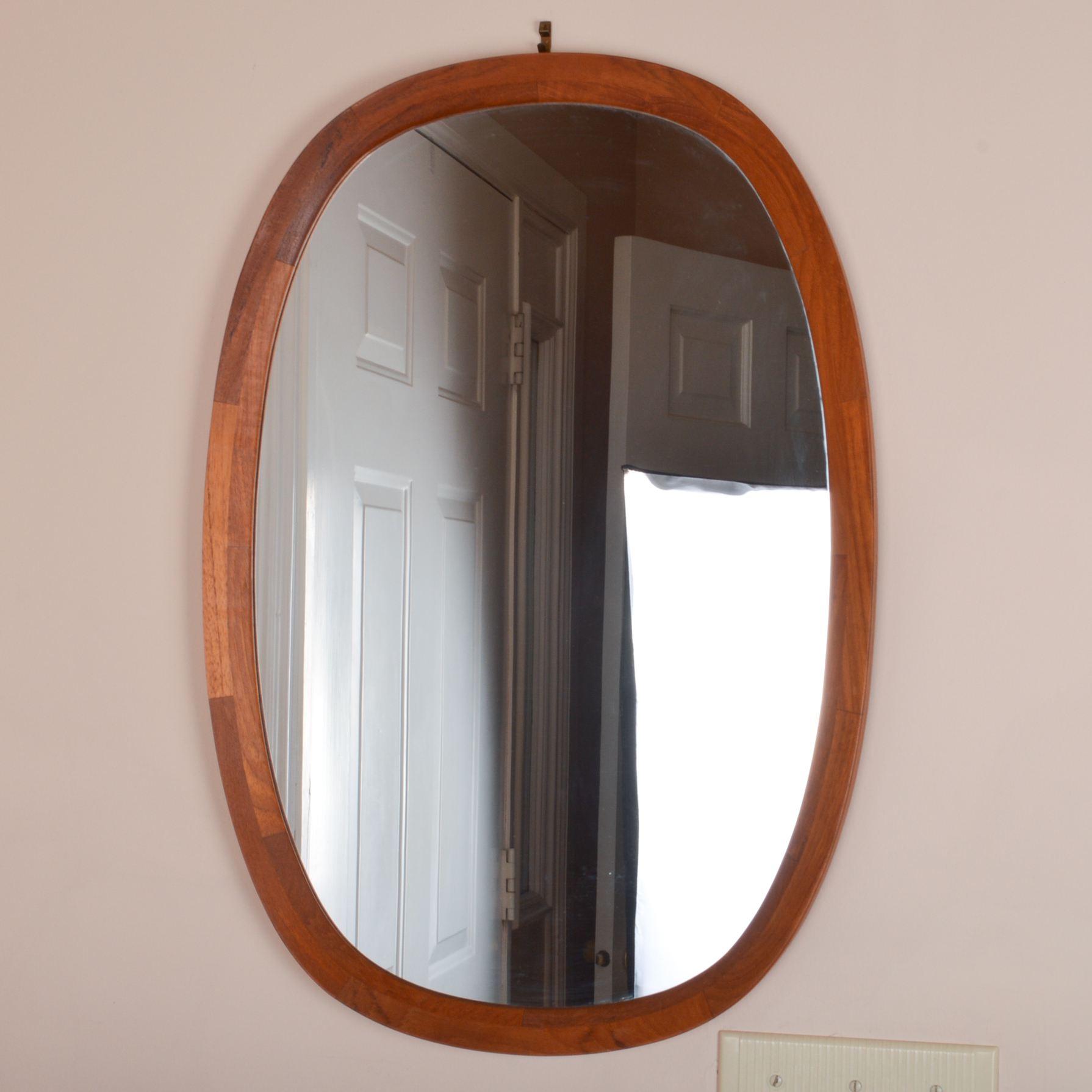 Danish Modern Sika Møbler Wall Mirror EBTH