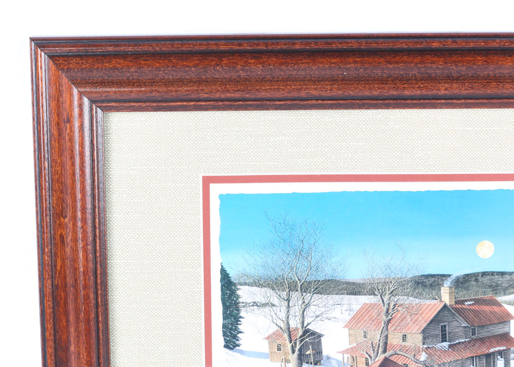 Hand Signed Bob Timberlake Offset Lithograph "Ray's Moon" EBTH