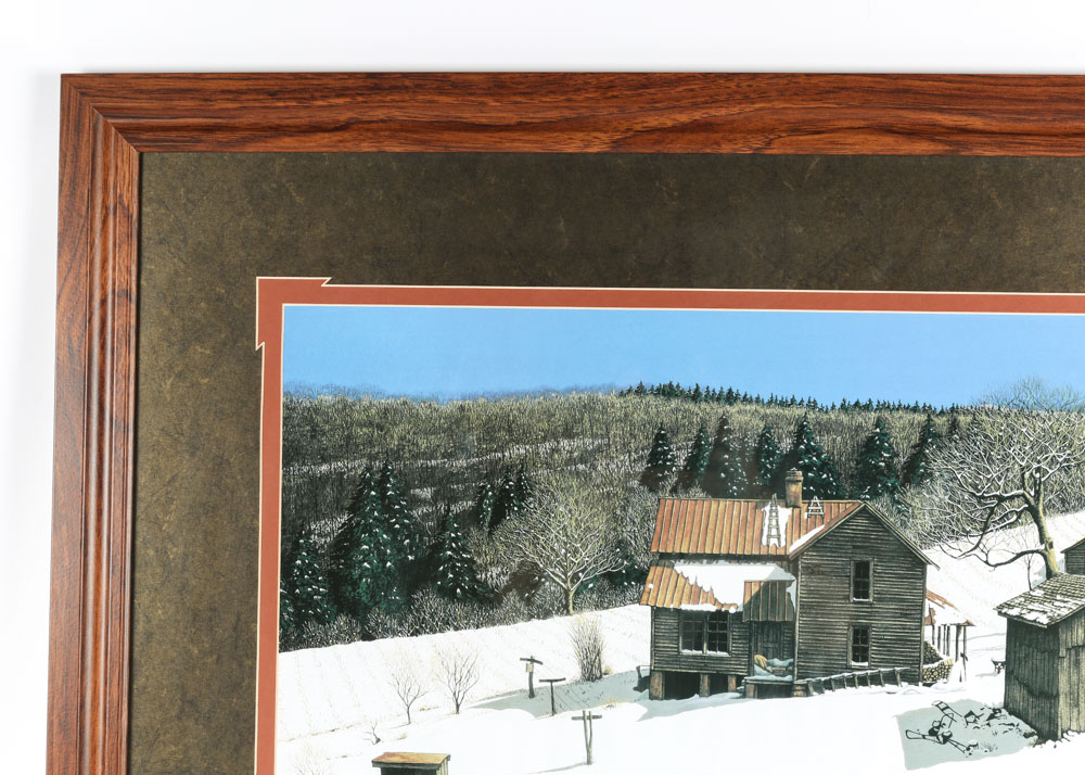 Bob Timberlake Hand Signed Offset Lithograph "Ray's Place" EBTH