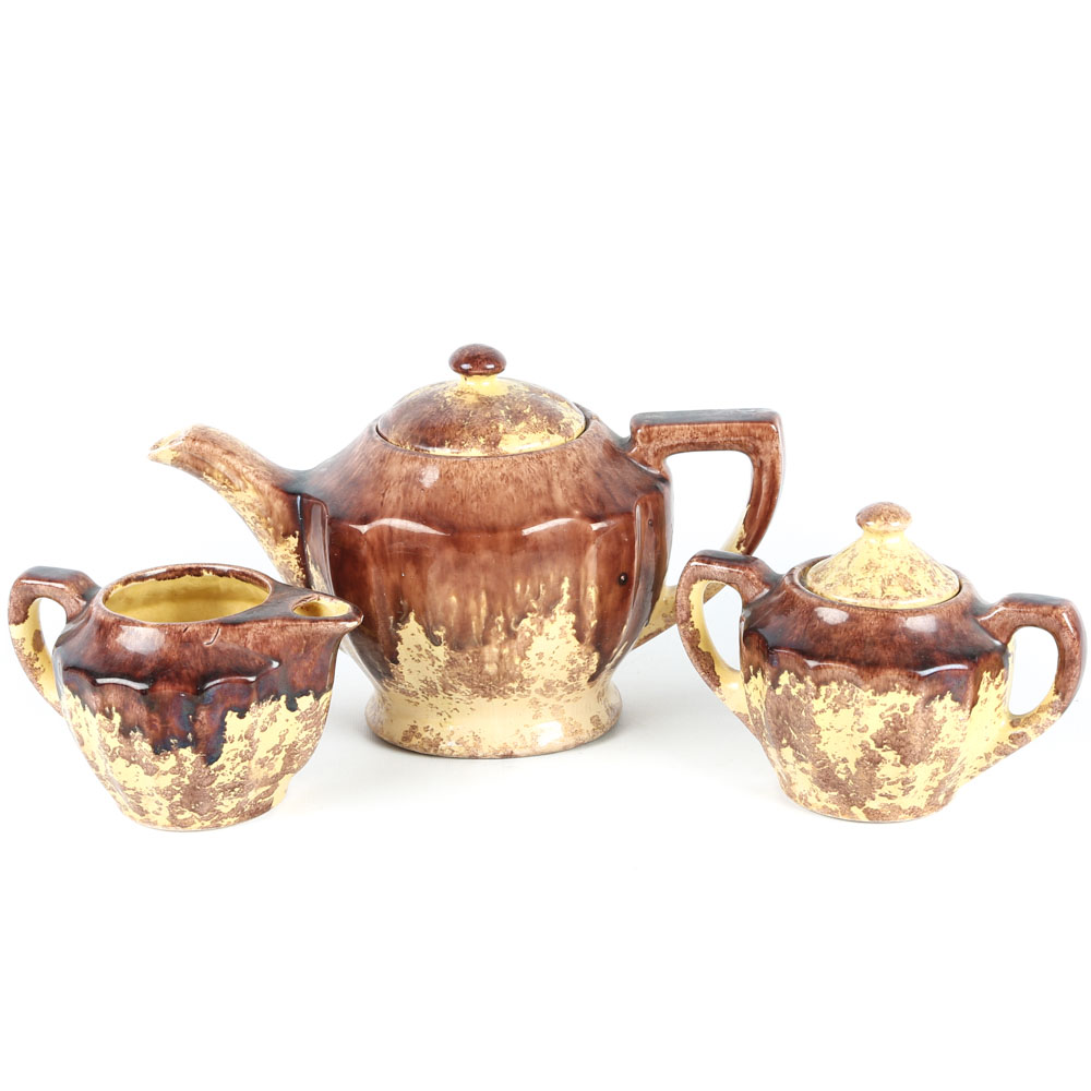 Gonder Pottery Tea Set EBTH