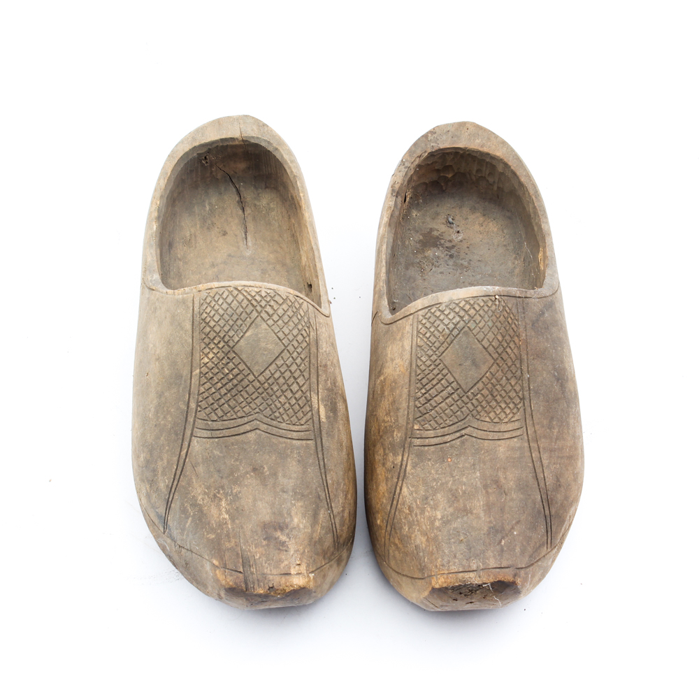 Antique Wooden Clogs EBTH   IMG 7905 