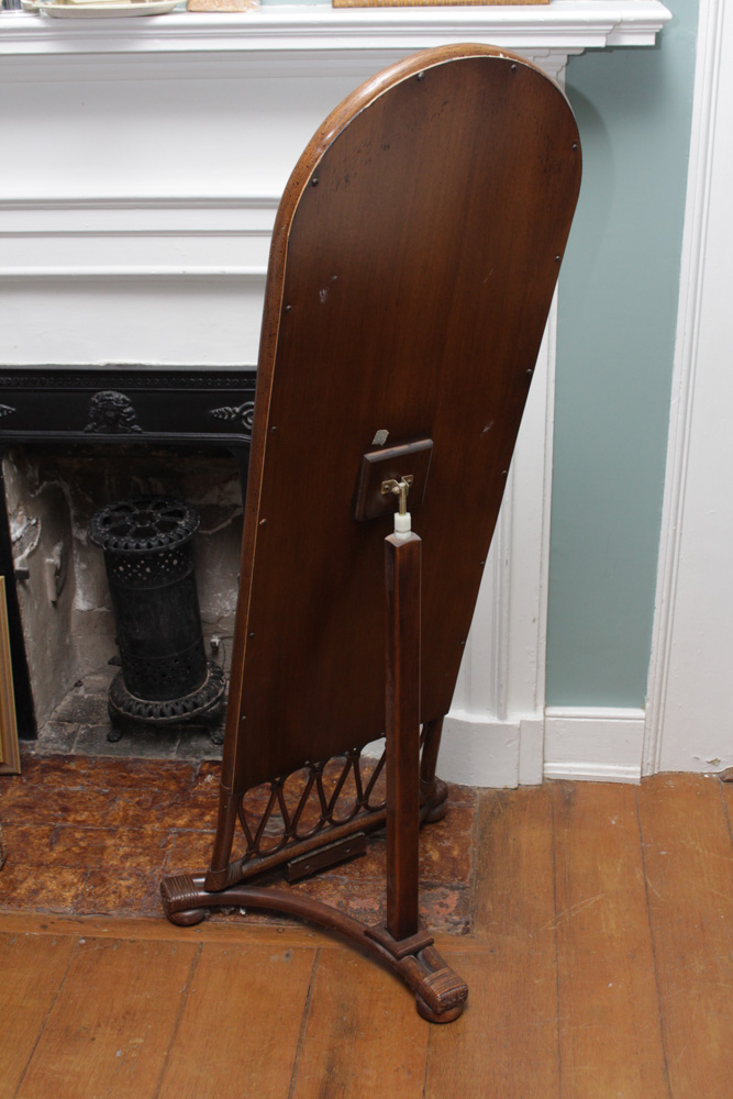 Bamboo Frame Floor Mirror EBTH