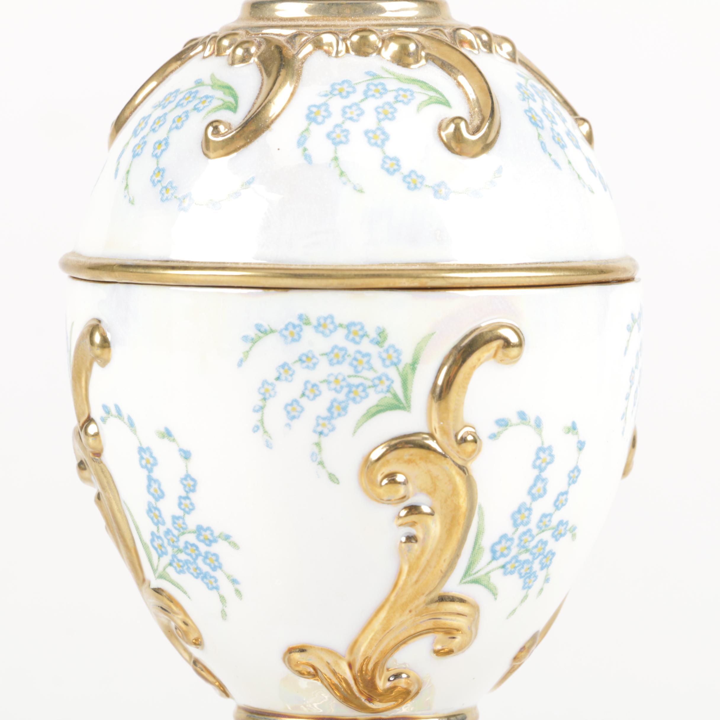House of Faberge Musical Eggs EBTH