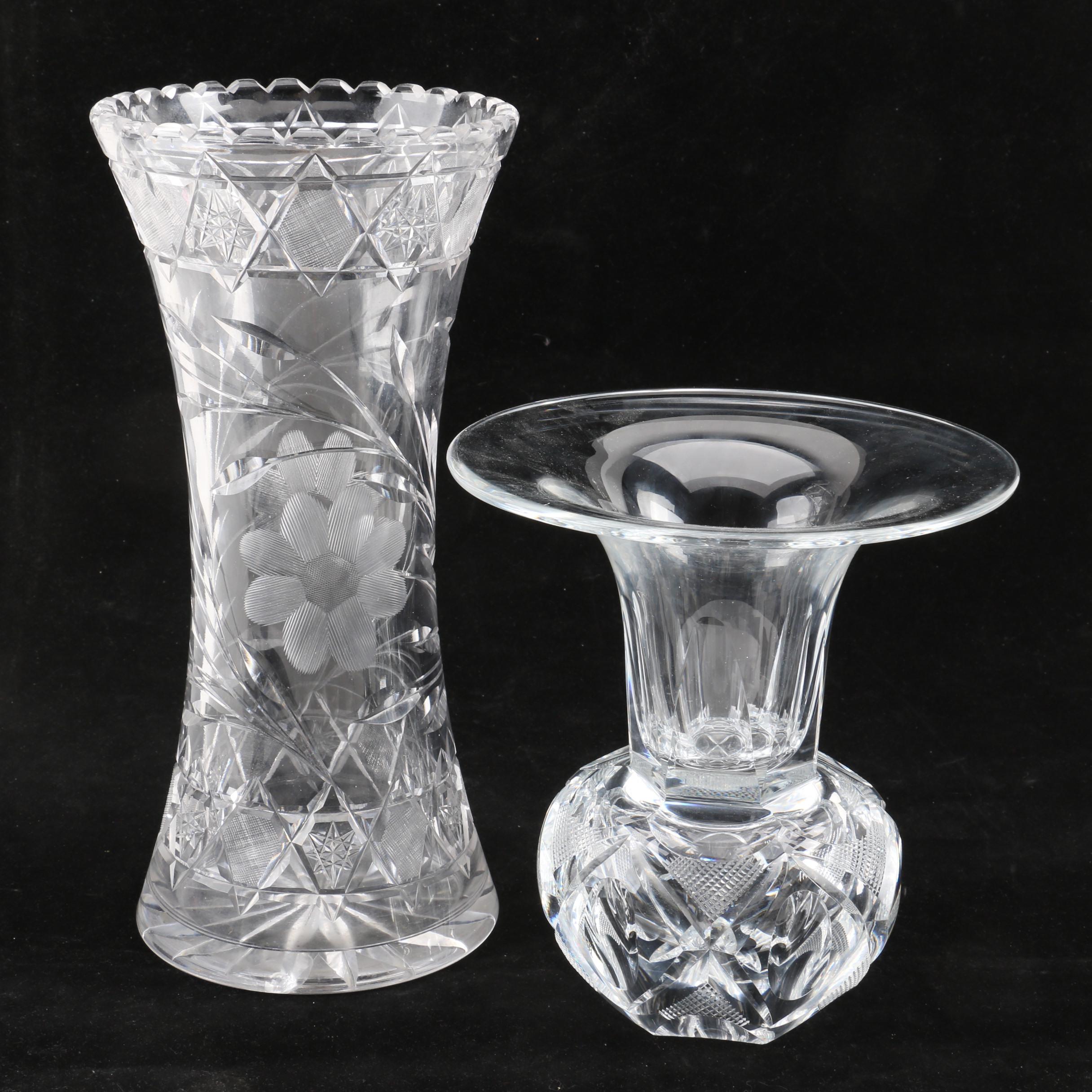 Crystal Vases featuring Noritake EBTH