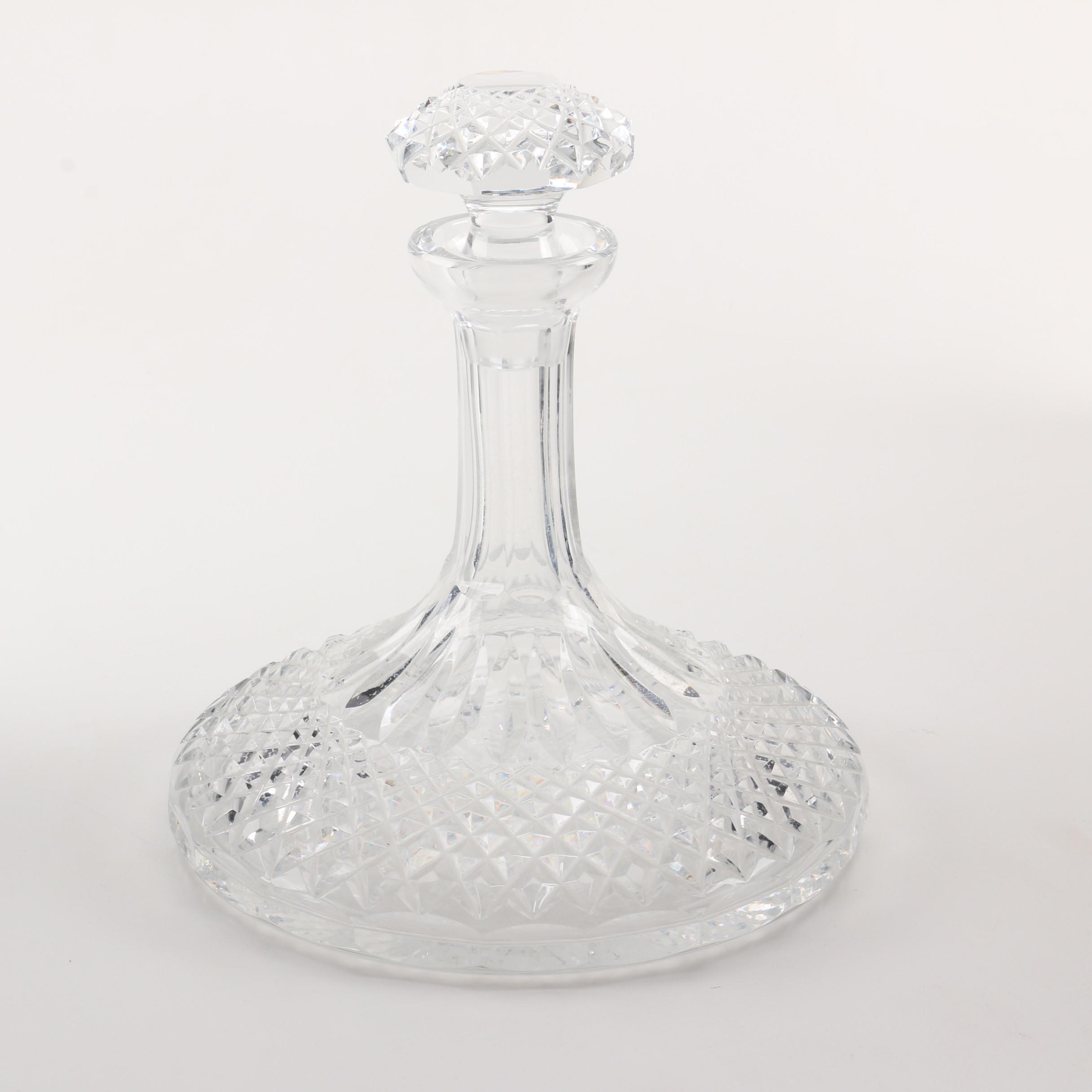 Galway Crystal "Claddagh" Ship's Decanter EBTH