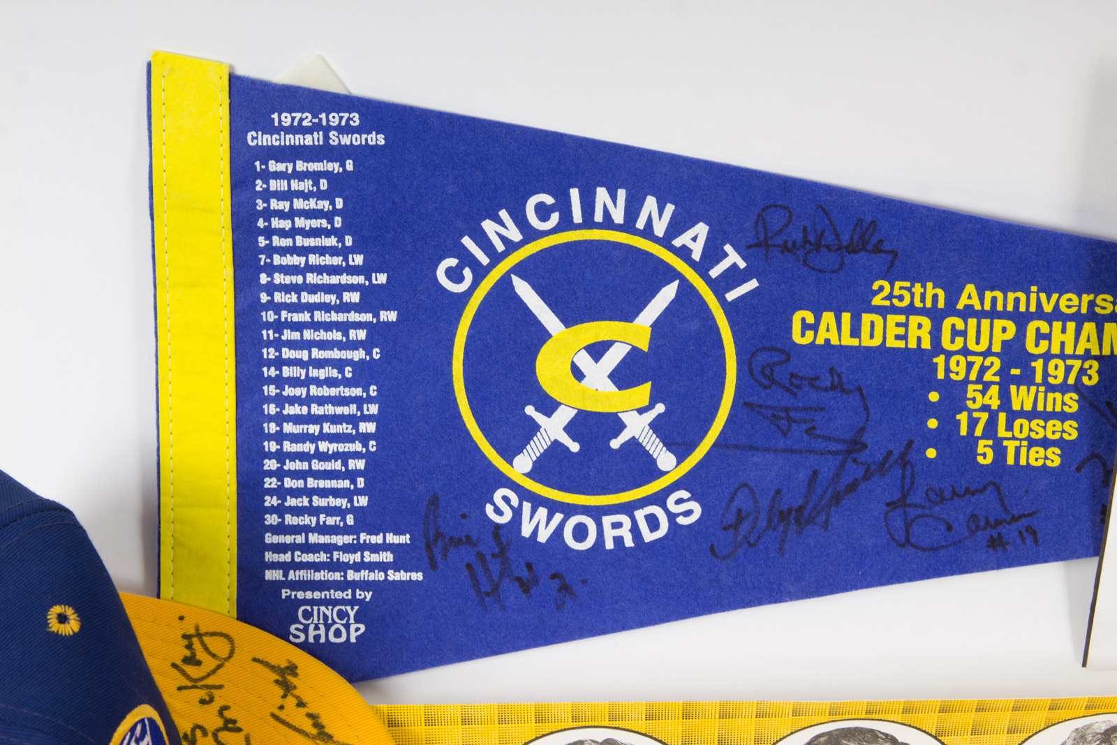 Cincinnati Swords and Stingers Hockey Memorabilia EBTH