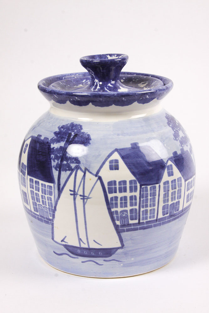 Shard Pottery of Maine "Coastal Village" Earthenware EBTH