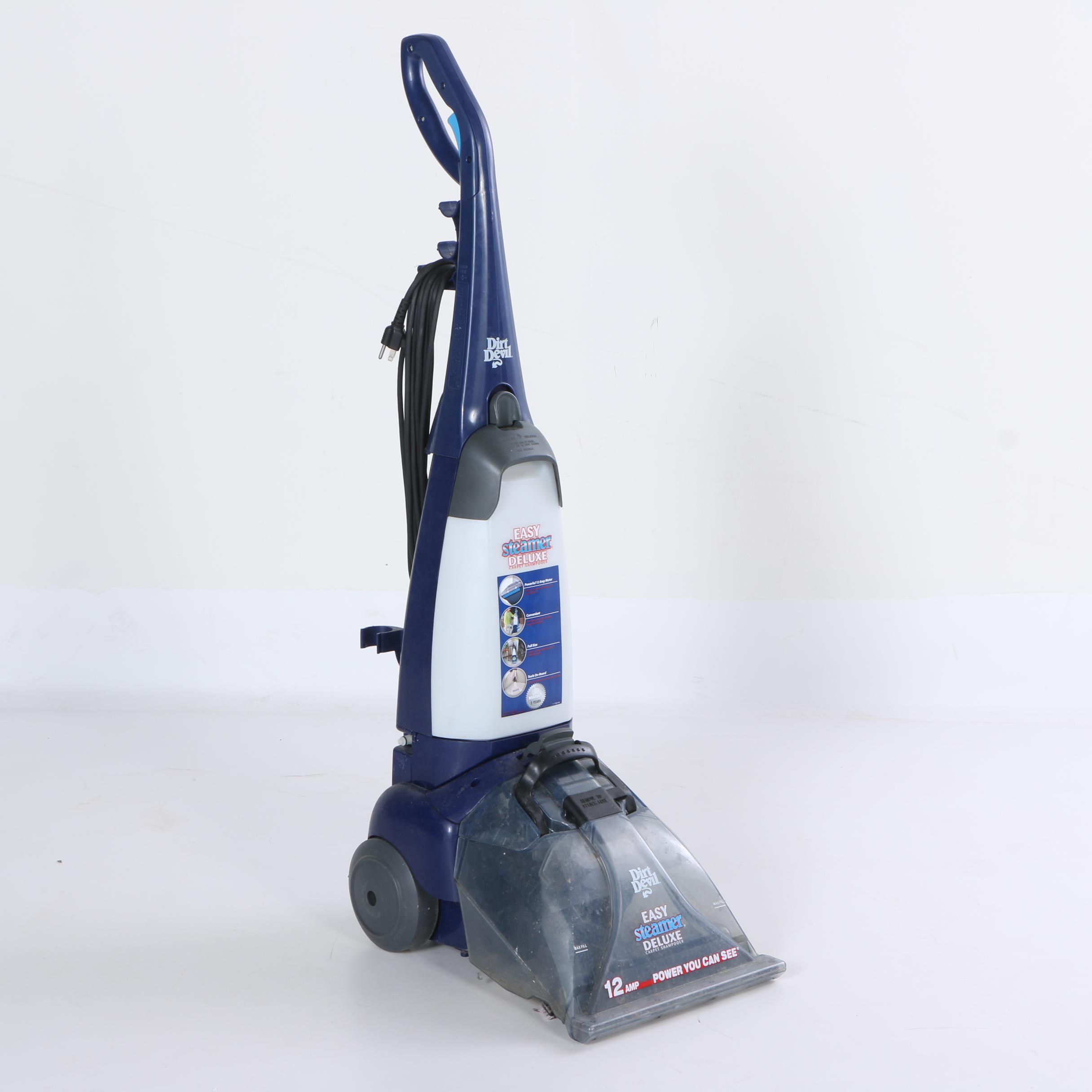 dirt devil easy steamer deluxe carpet cleaner