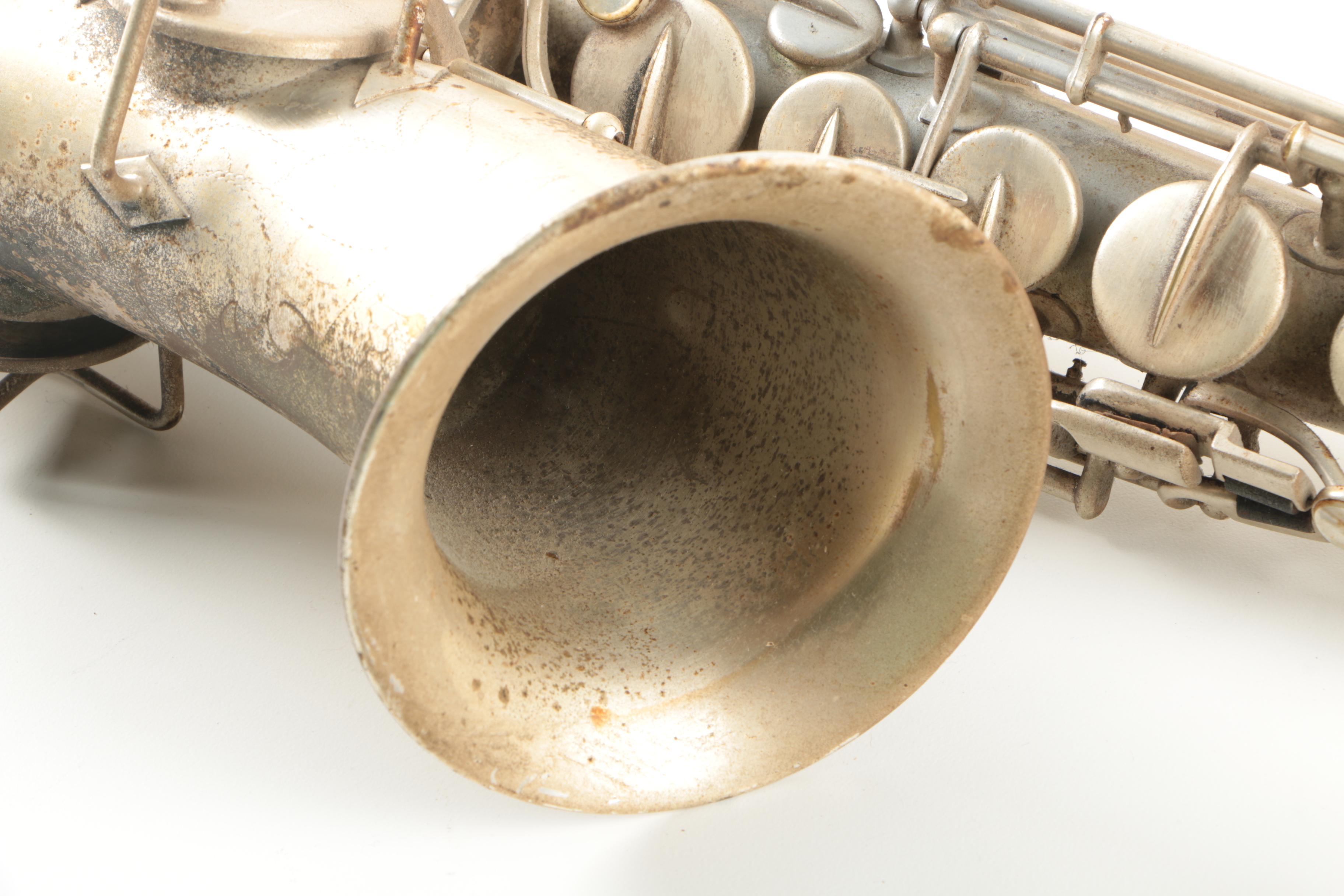 Vintage Buescher Elkhart TrueTone Low Pitch Saxophone EBTH