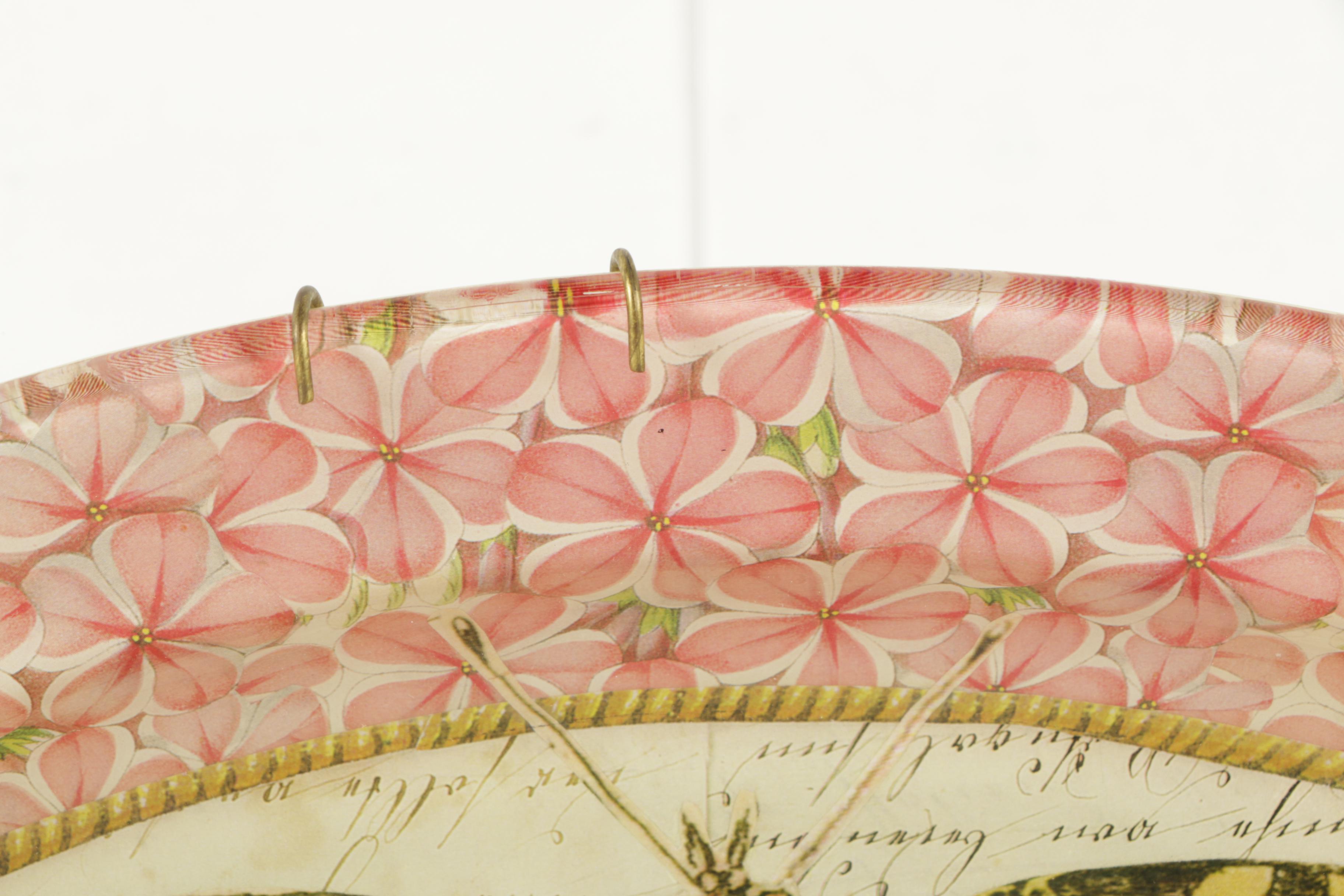 Flower and Moth Prints on Paper and John Derian Plate EBTH