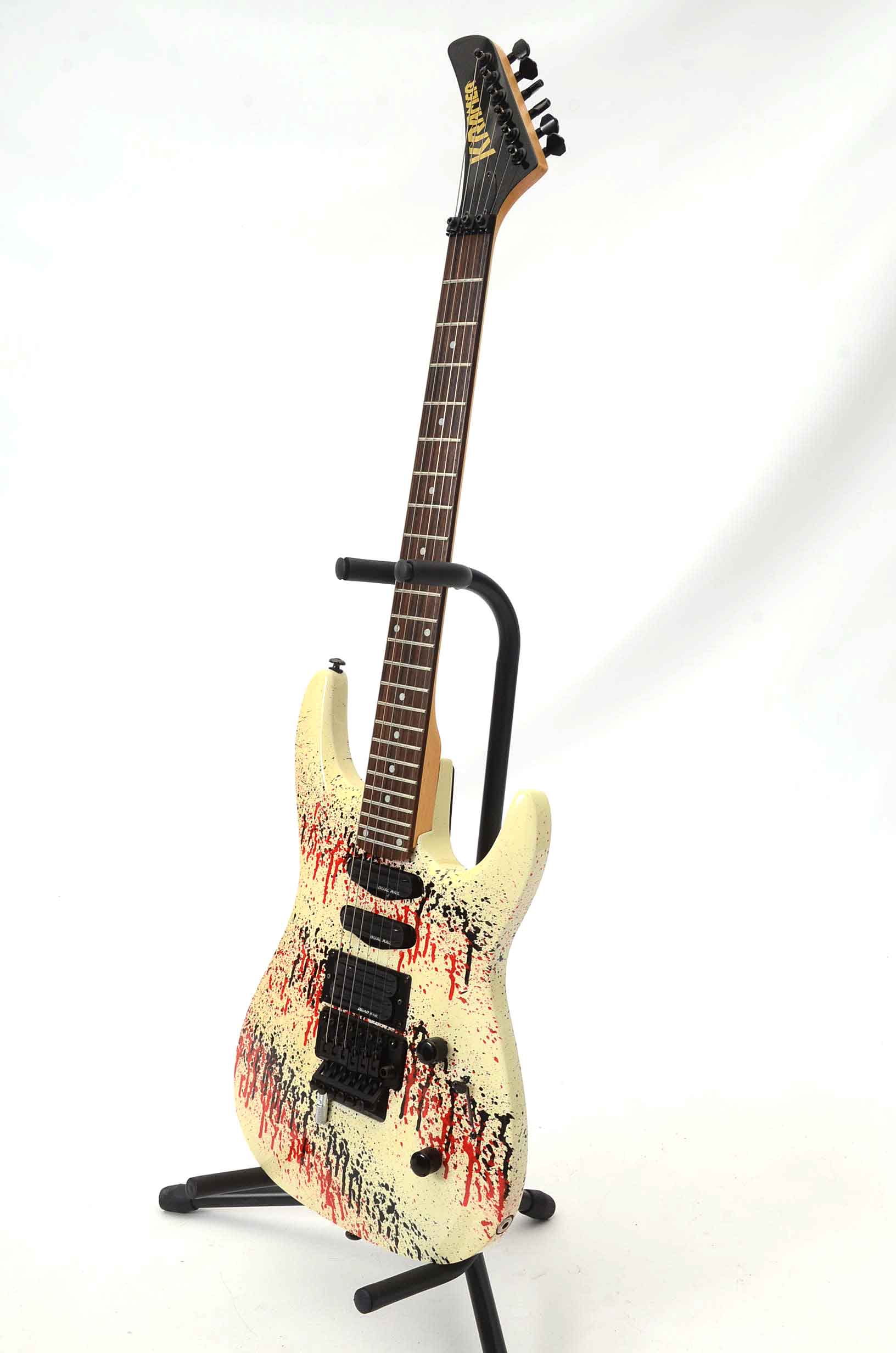 1990's Kramer Striker FR422S Electric Guitar with Case EBTH