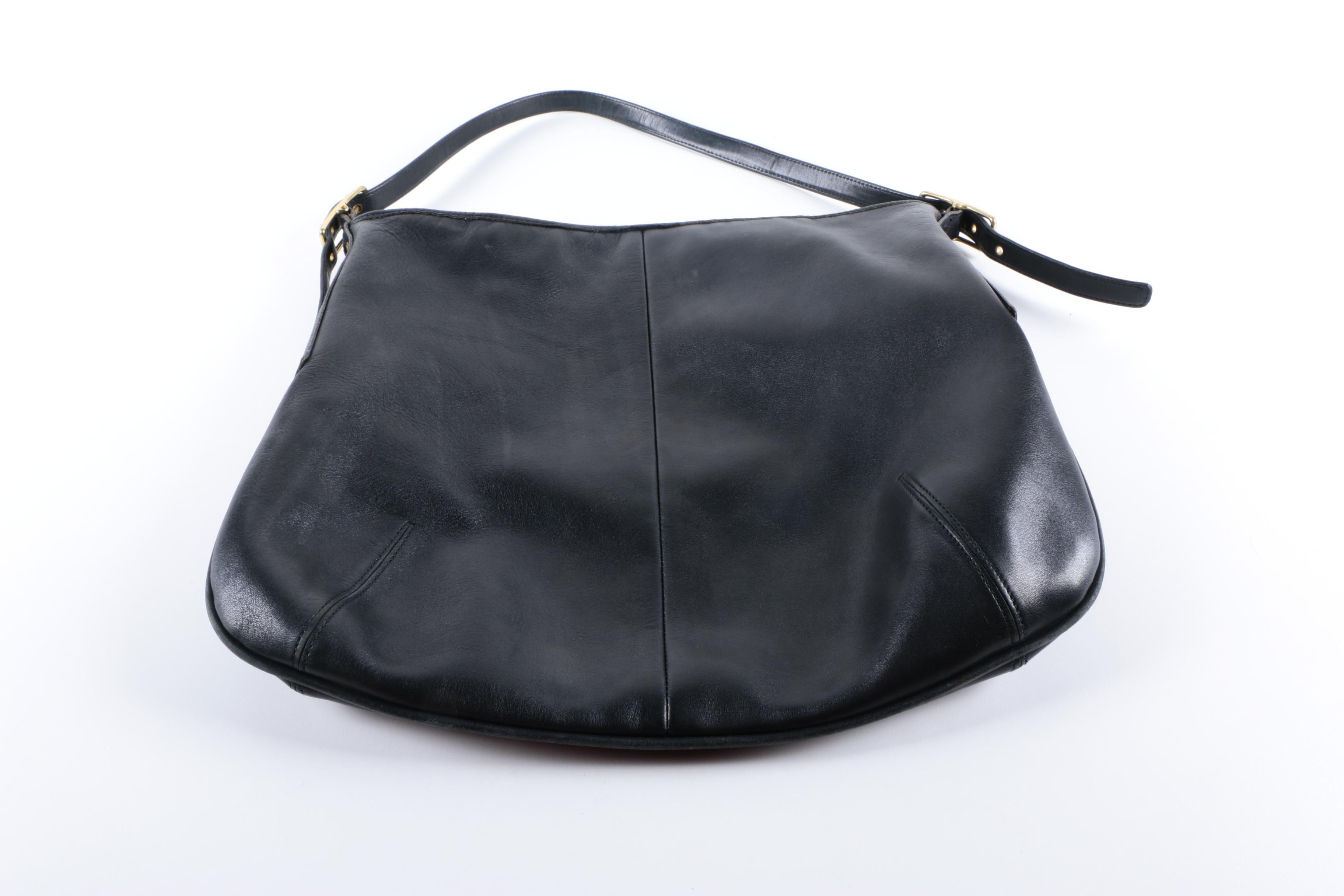 coach black hobo bag