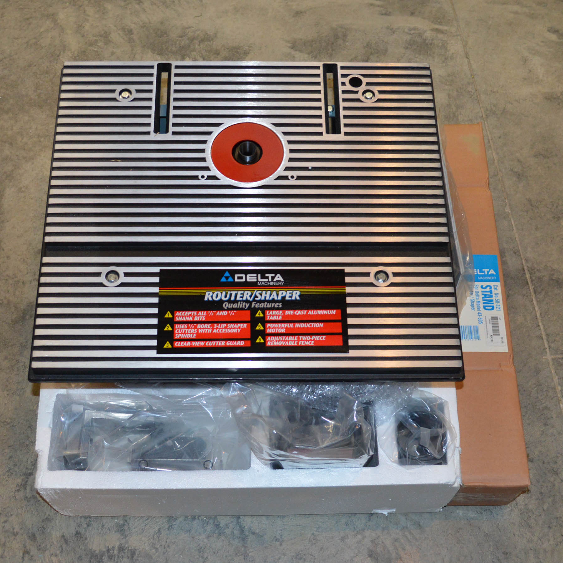 Delta Model 43505 Router/Shaper EBTH