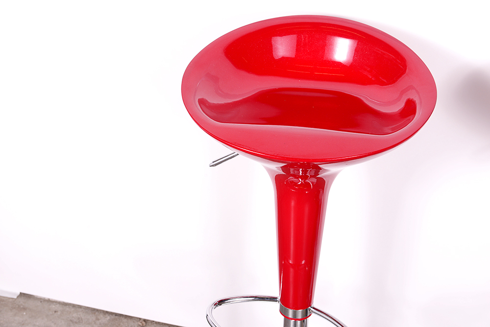 Contemporary Red Bar Stools EBTH